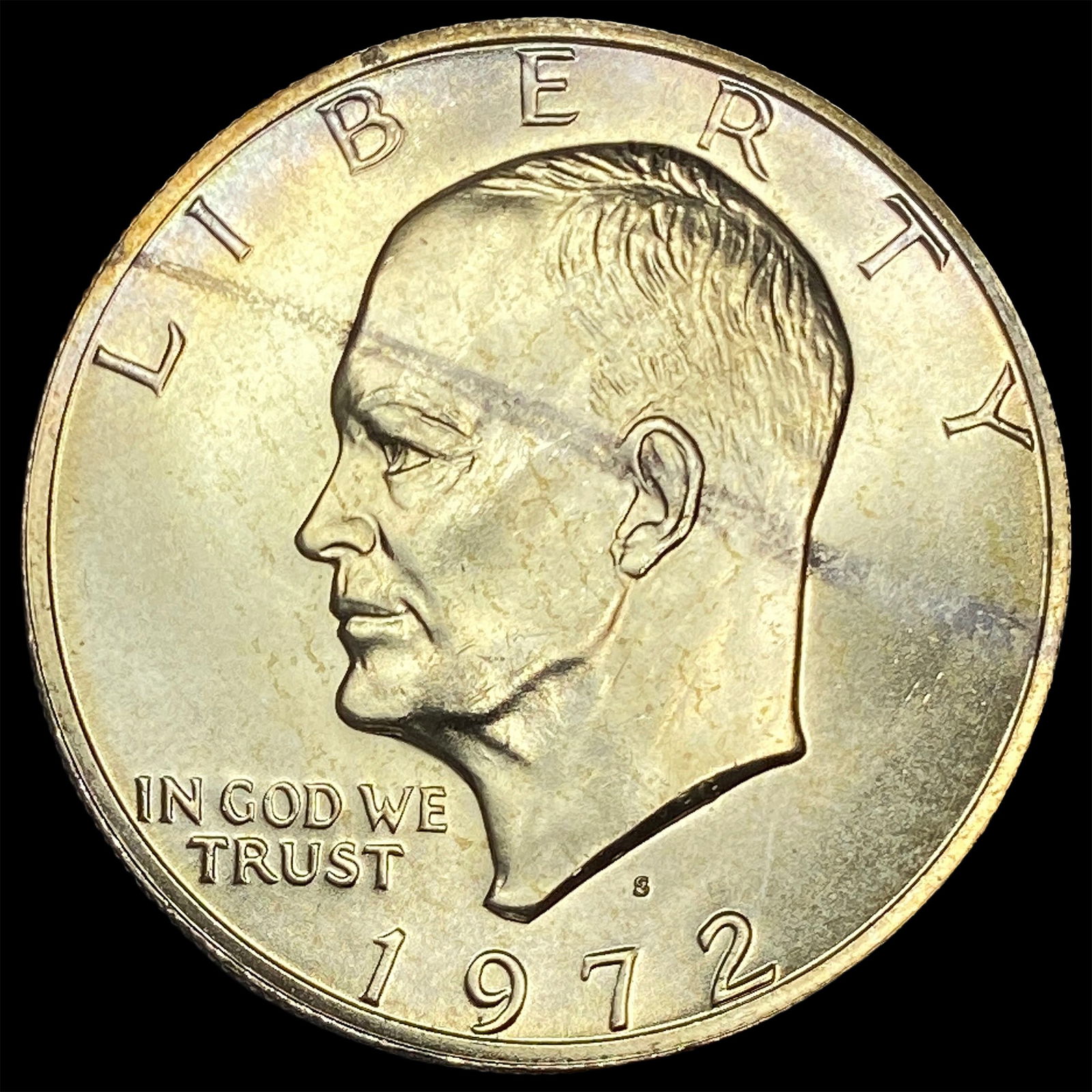 1972-S Eisenhower Silver Dollar GEM BU (1 of 2)