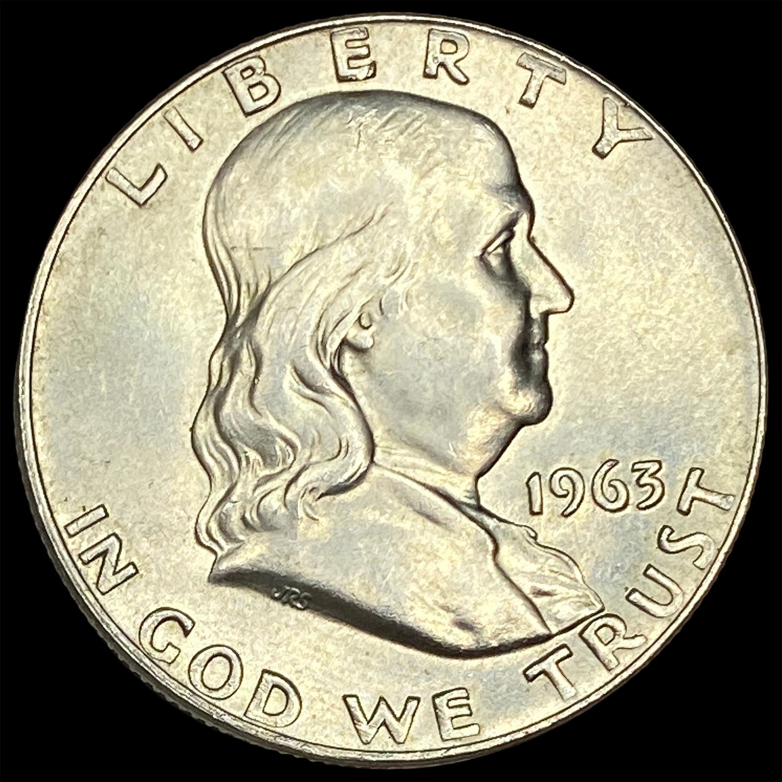 1963-D Silver Franklin Half Dollar UNCIRCULATED (1 of 2)
