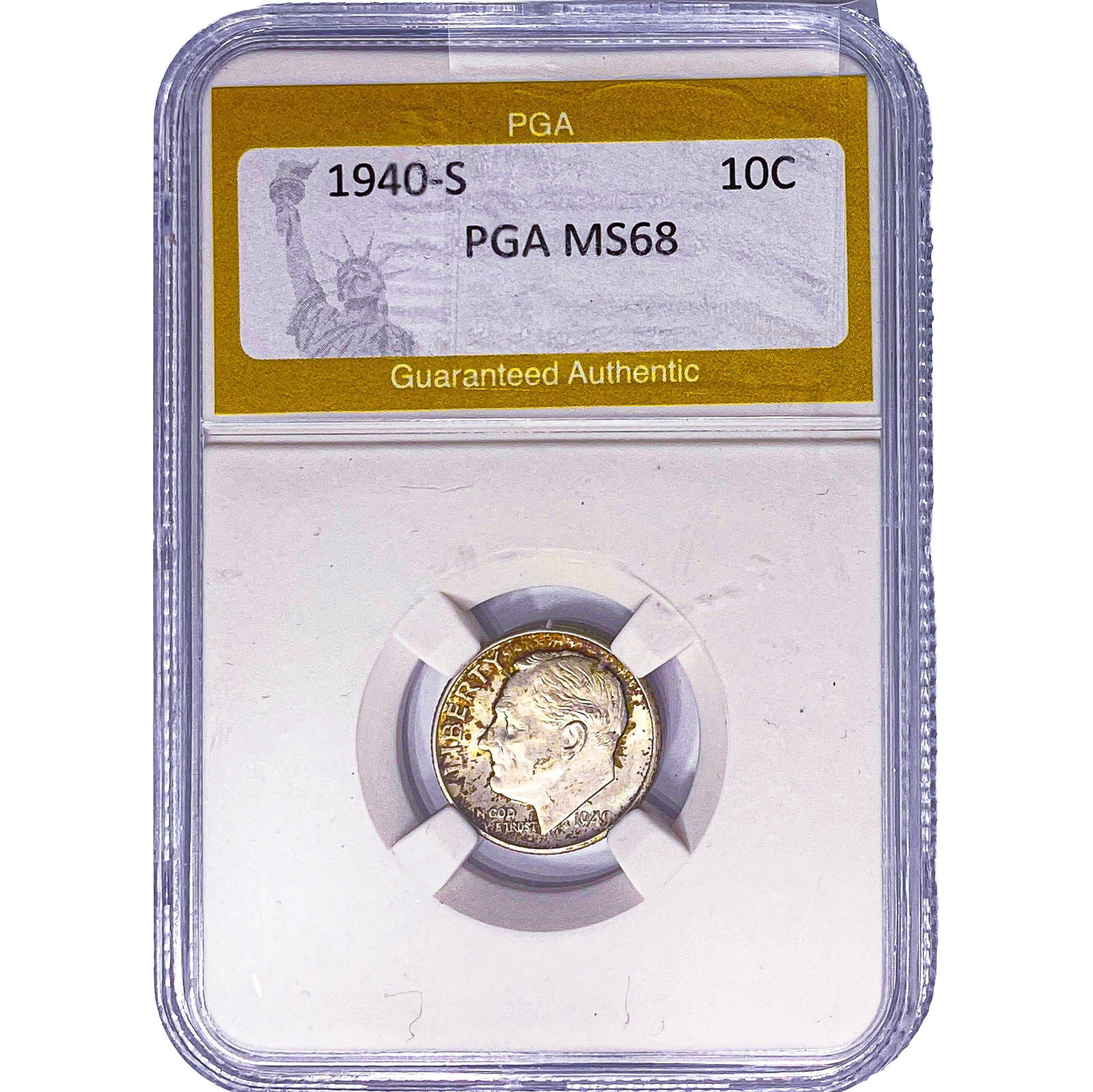1940-S Roosevelt Dime PGA MS68 (1 of 2)