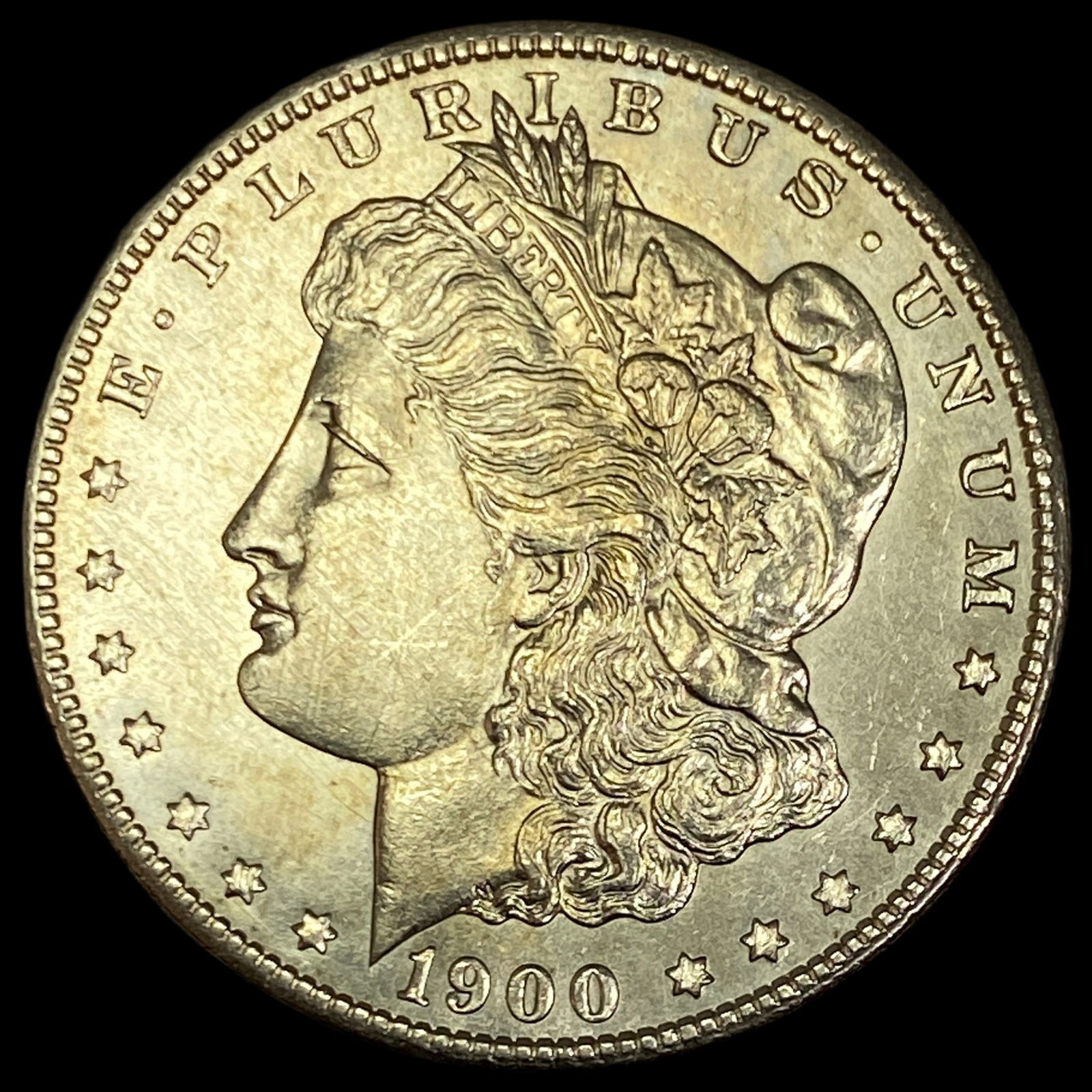 1900-S PL Silver Morgan Dollar UNCIRCULATED: 1900-S PL Silver Morgan Dollar UNCIRCULATED