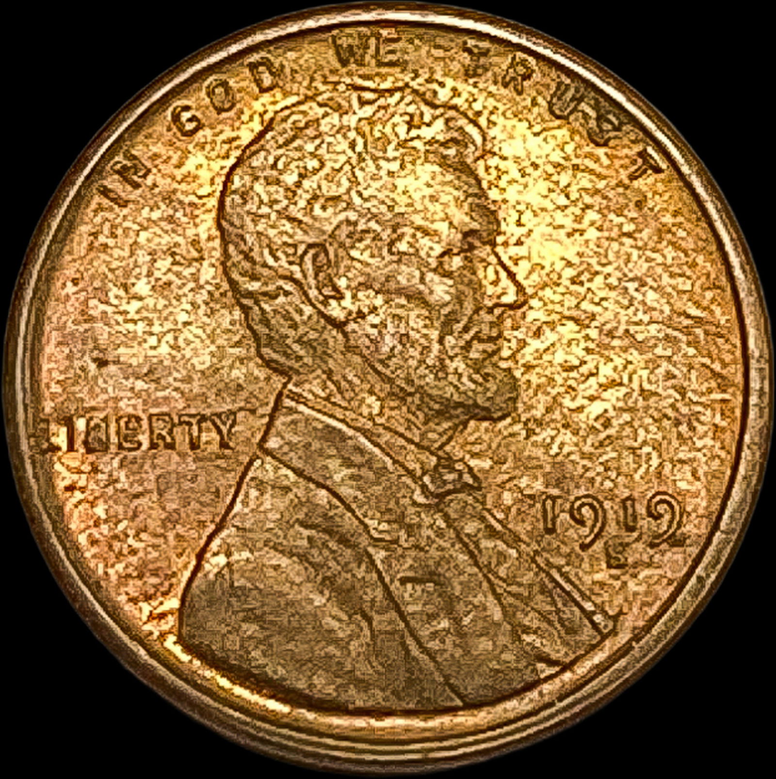 1919-S Lincoln Wheat Cent UNCIRCULATED (1 of 2)