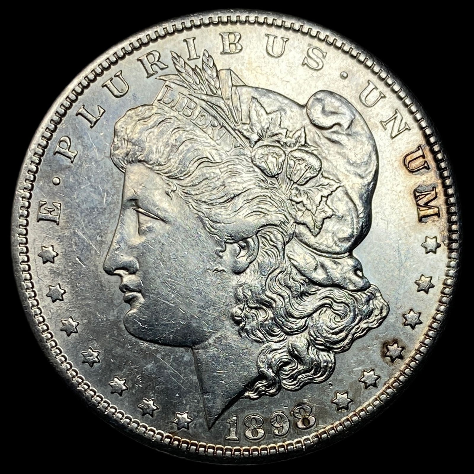 1898-S Silver Morgan Dollar CHOICE AU (1 of 2)