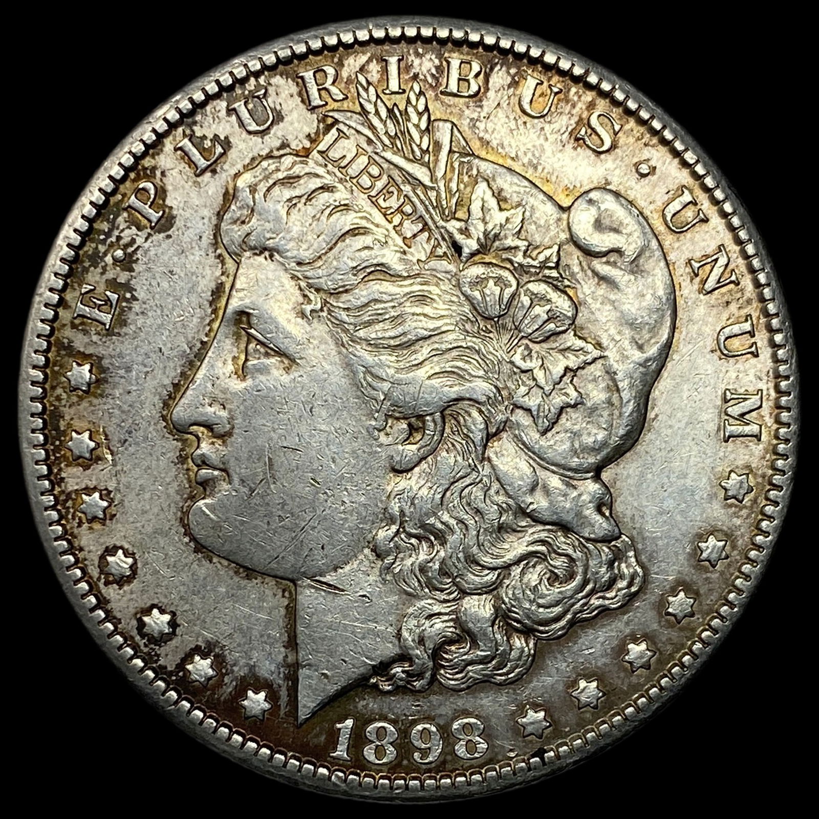 1898-S Silver Morgan Dollar CHOICE AU (1 of 2)