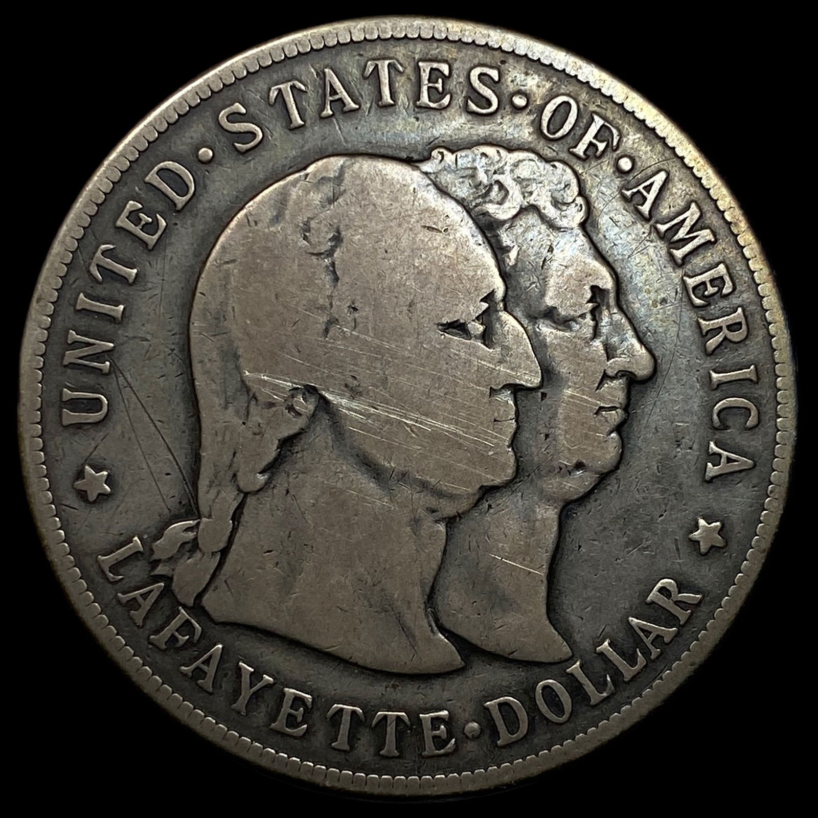 1900 Silver Lafayette Dollar LIGHTLY CIRCULATED: 1900 Silver Lafayette Dollar LIGHTLY CIRCULATED