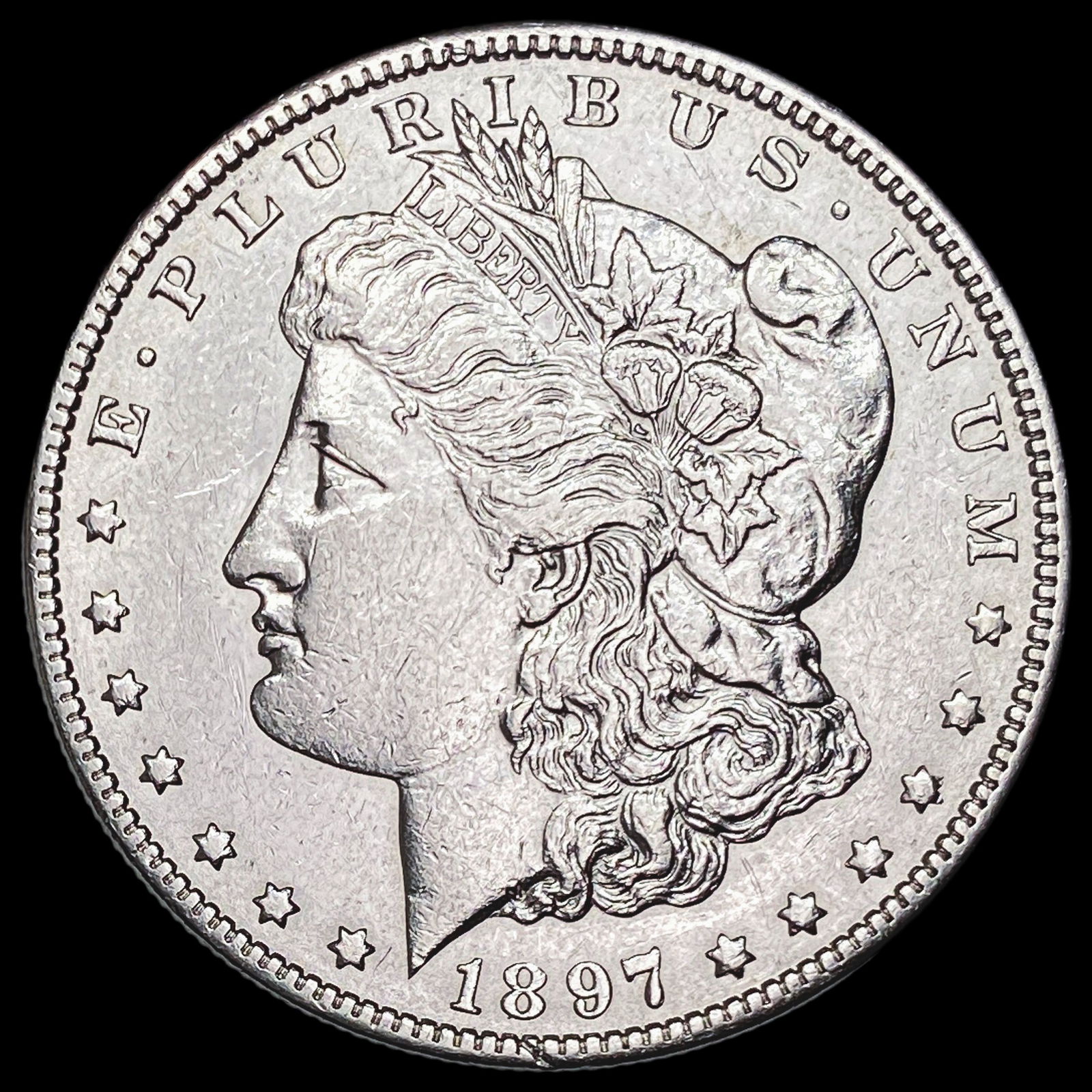1897-O Silver Morgan Dollar CLOSELY UNCIRCULATED: 1897-O Silver Morgan Dollar CLOSELY UNCIRCULATED