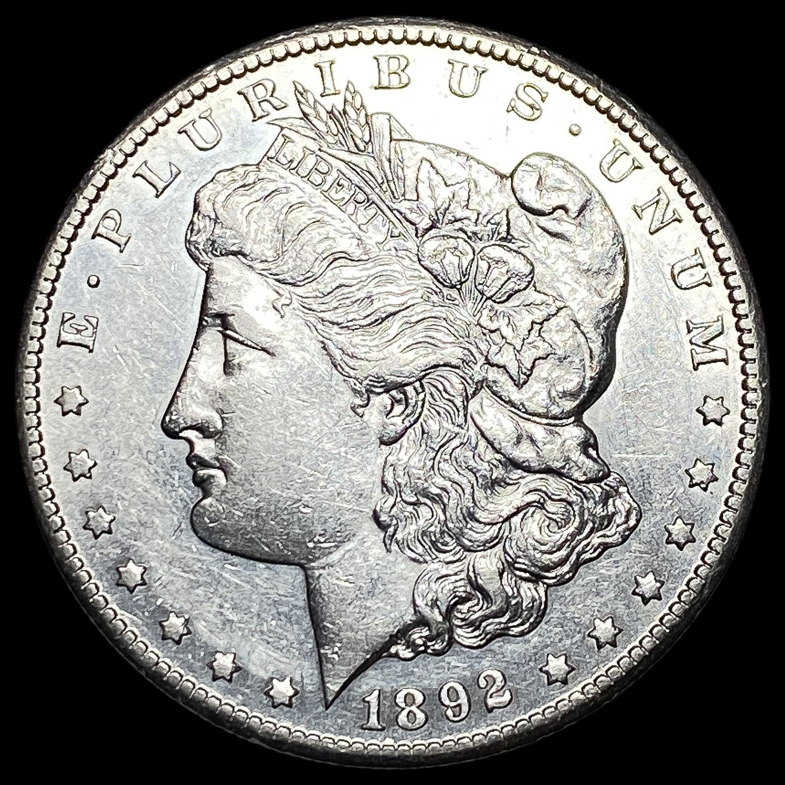 1892-CC Silver Morgan Dollar CHOICE AU (1 of 2)