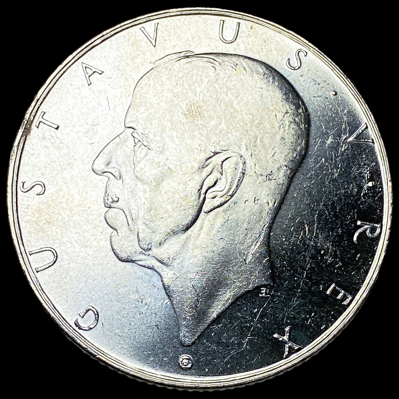 1938 Sweden Silver 2 Kroner UNCIRCULATED: 1938 Sweden Silver 2 Kroner UNCIRCULATED