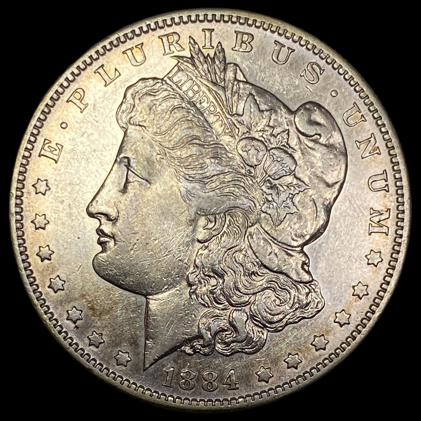 1884-S Silver Morgan Dollar CLOSELY UNCIRCULATED: 1884-S Silver Morgan Dollar CLOSELY UNCIRCULATED