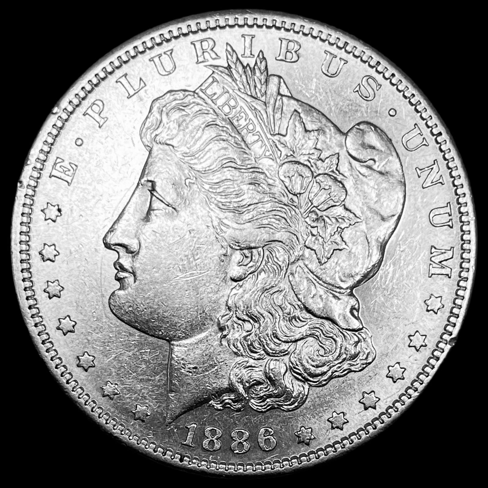 1886-S Silver Morgan Dollar CHOICE AU (1 of 2)