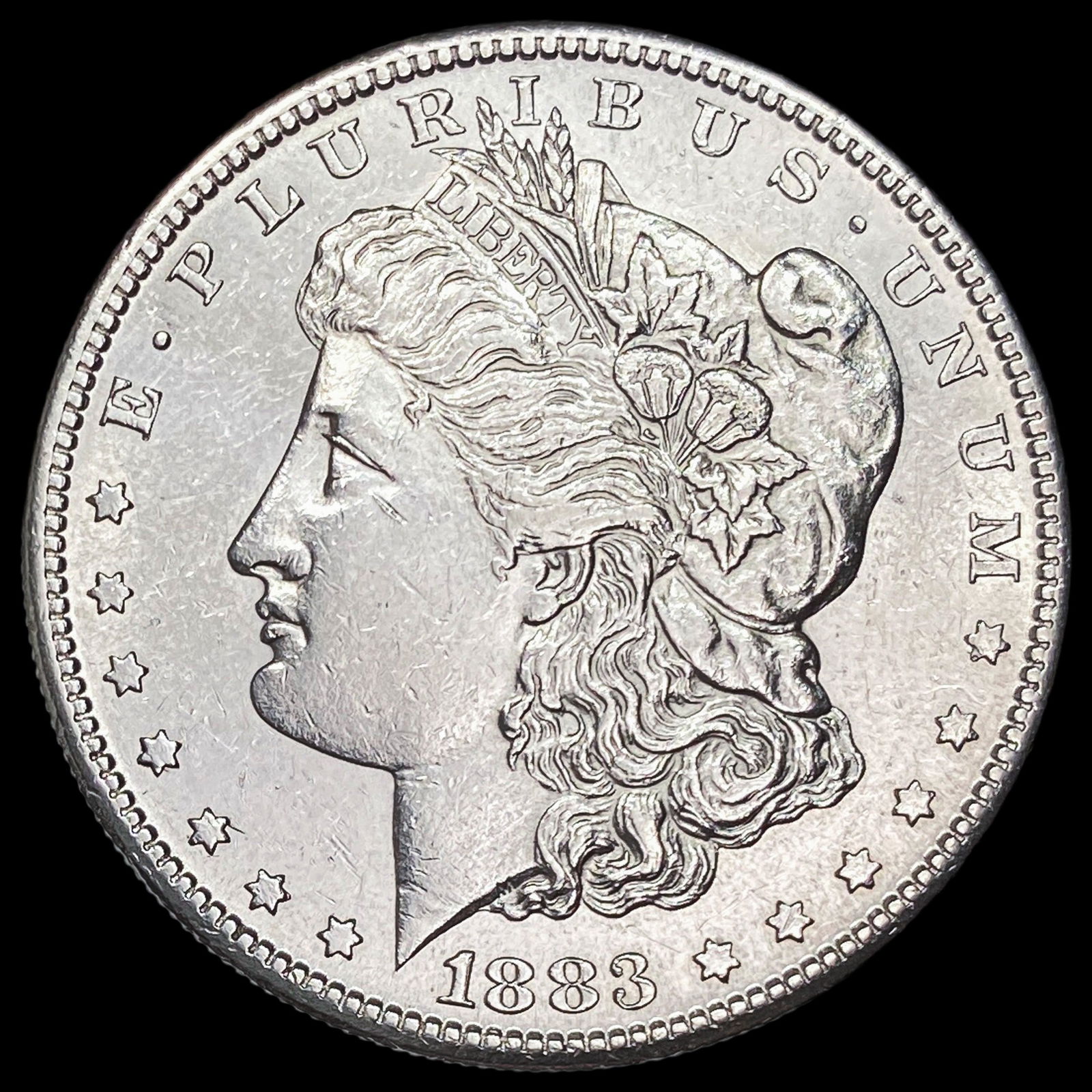 1883-S Silver Morgan Dollar CHOICE AU (1 of 2)
