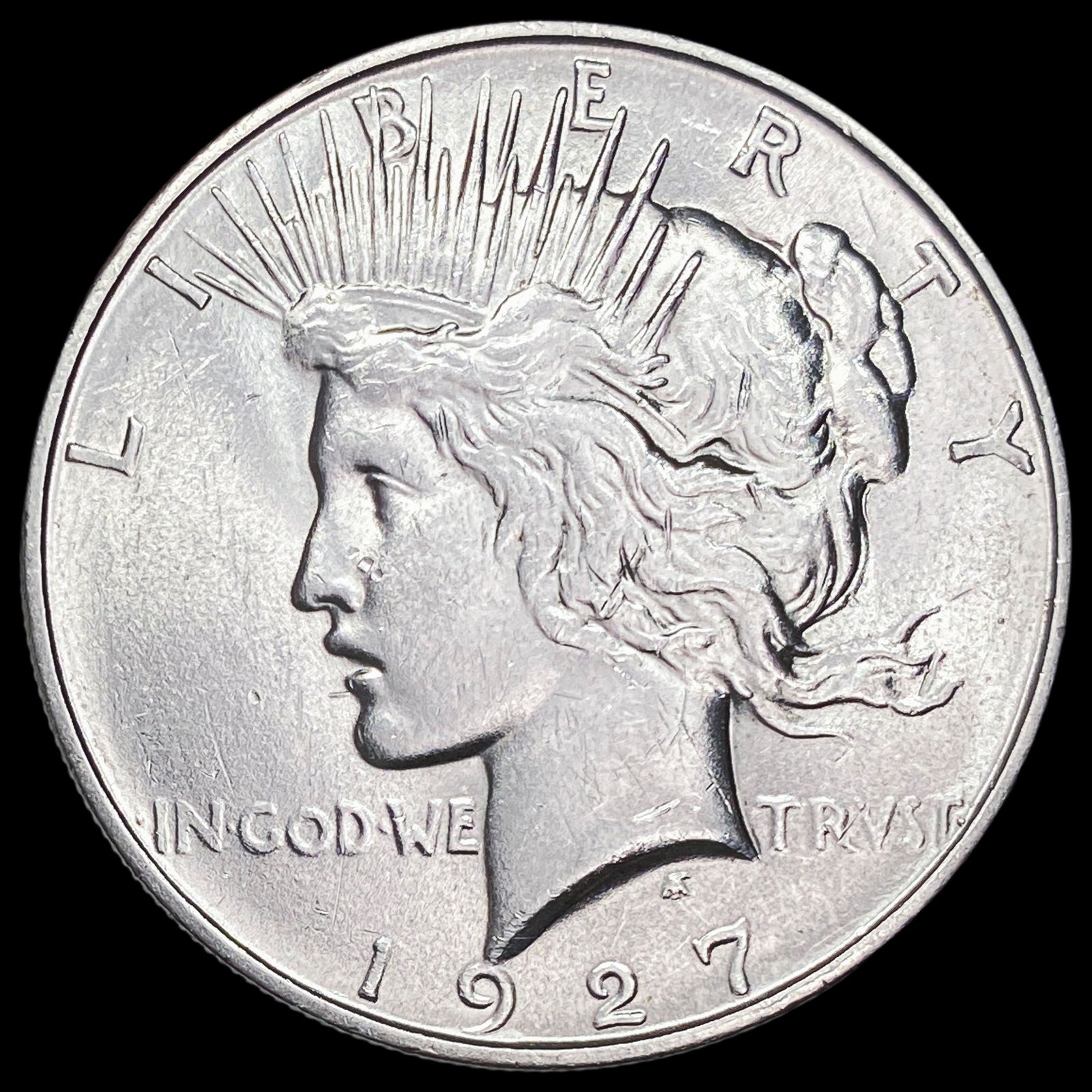 1927-D Silver Peace Dollar UNCIRCULATED (1 of 2)