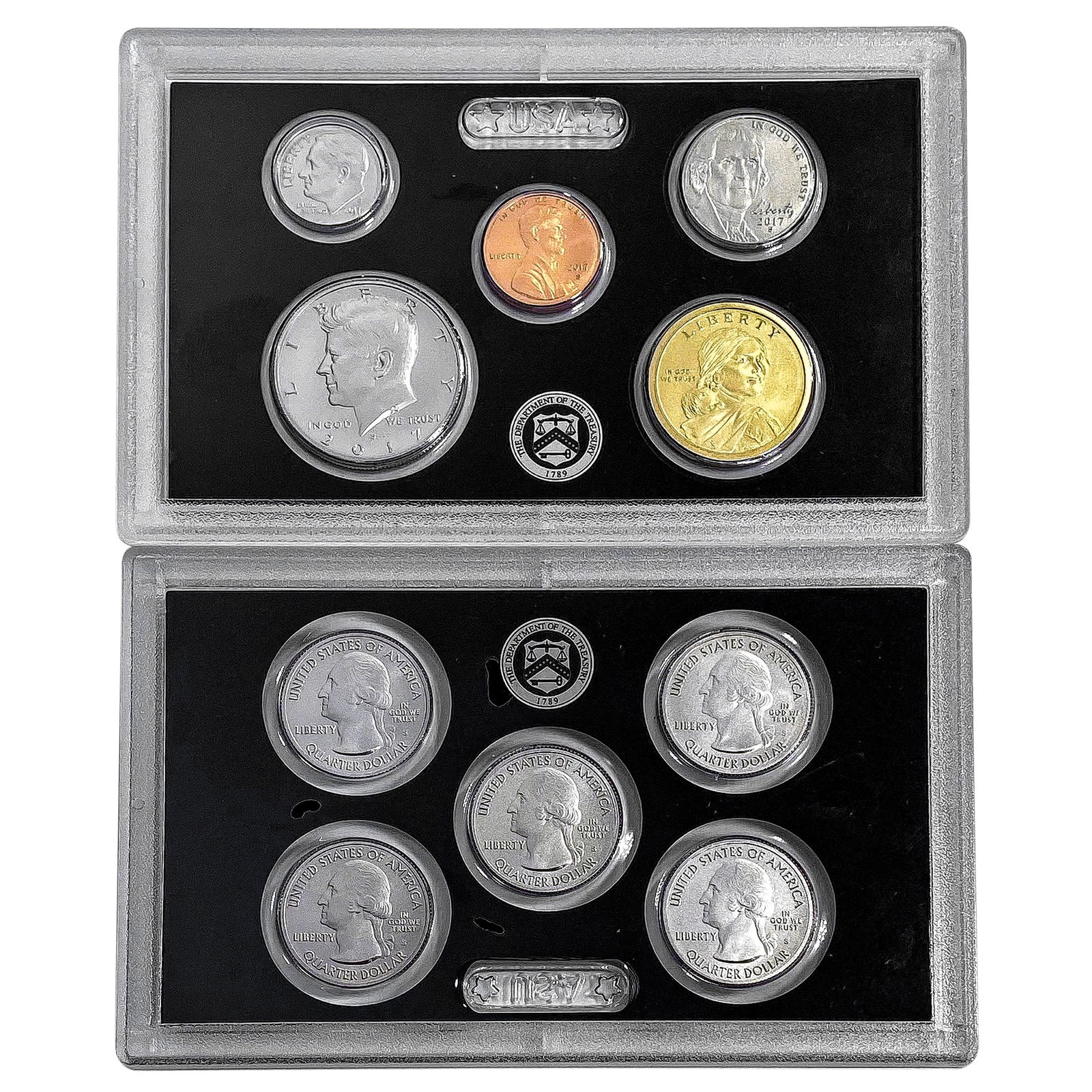 [10 Coins ]2017 US Mint 225th Anniversery UNC Set: [10 Coins ]2017 US Mint 225th Anniversery UNC Set