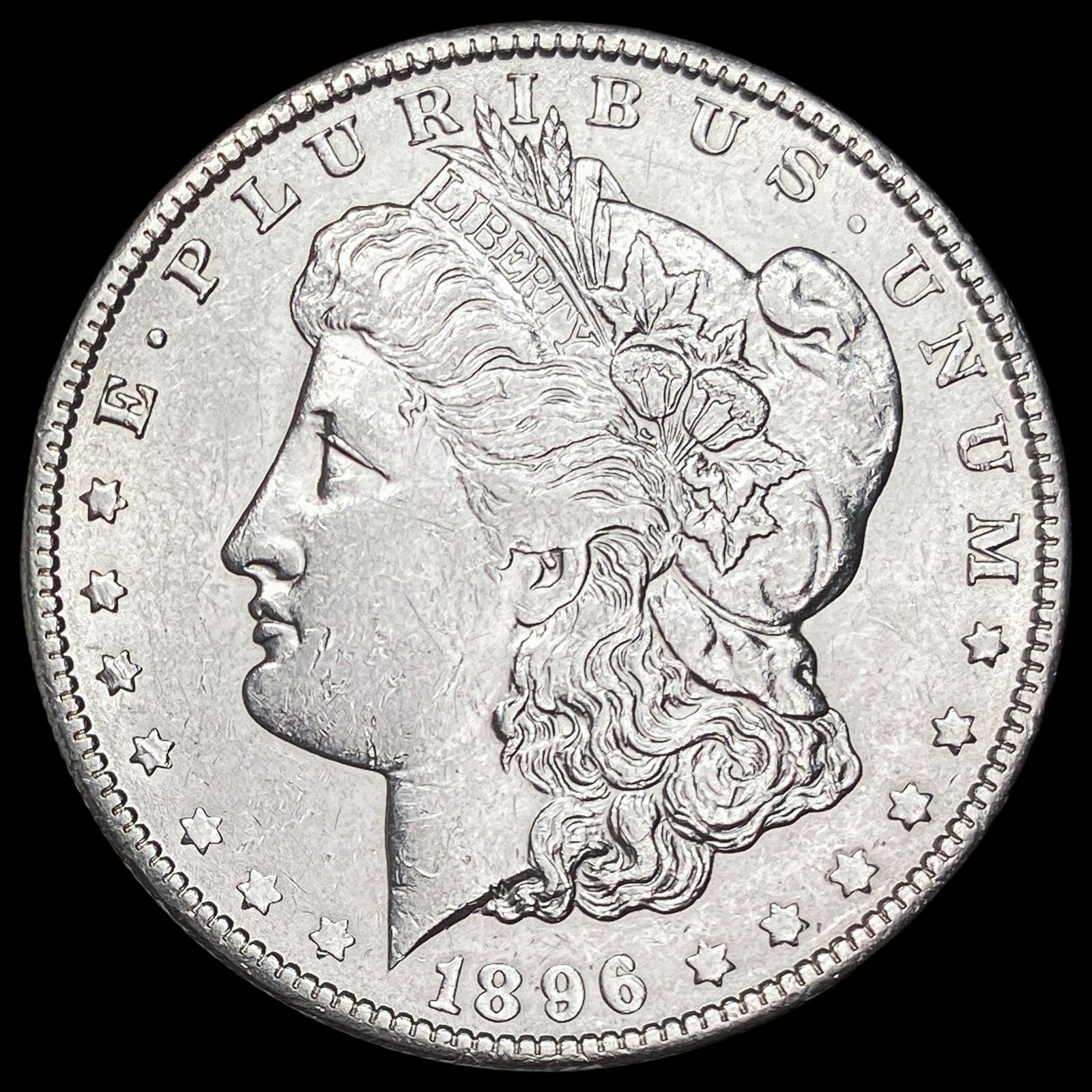 1896-O Morgan Silver Dollar CLOSELY UNCIRCULATED (1 of 2)