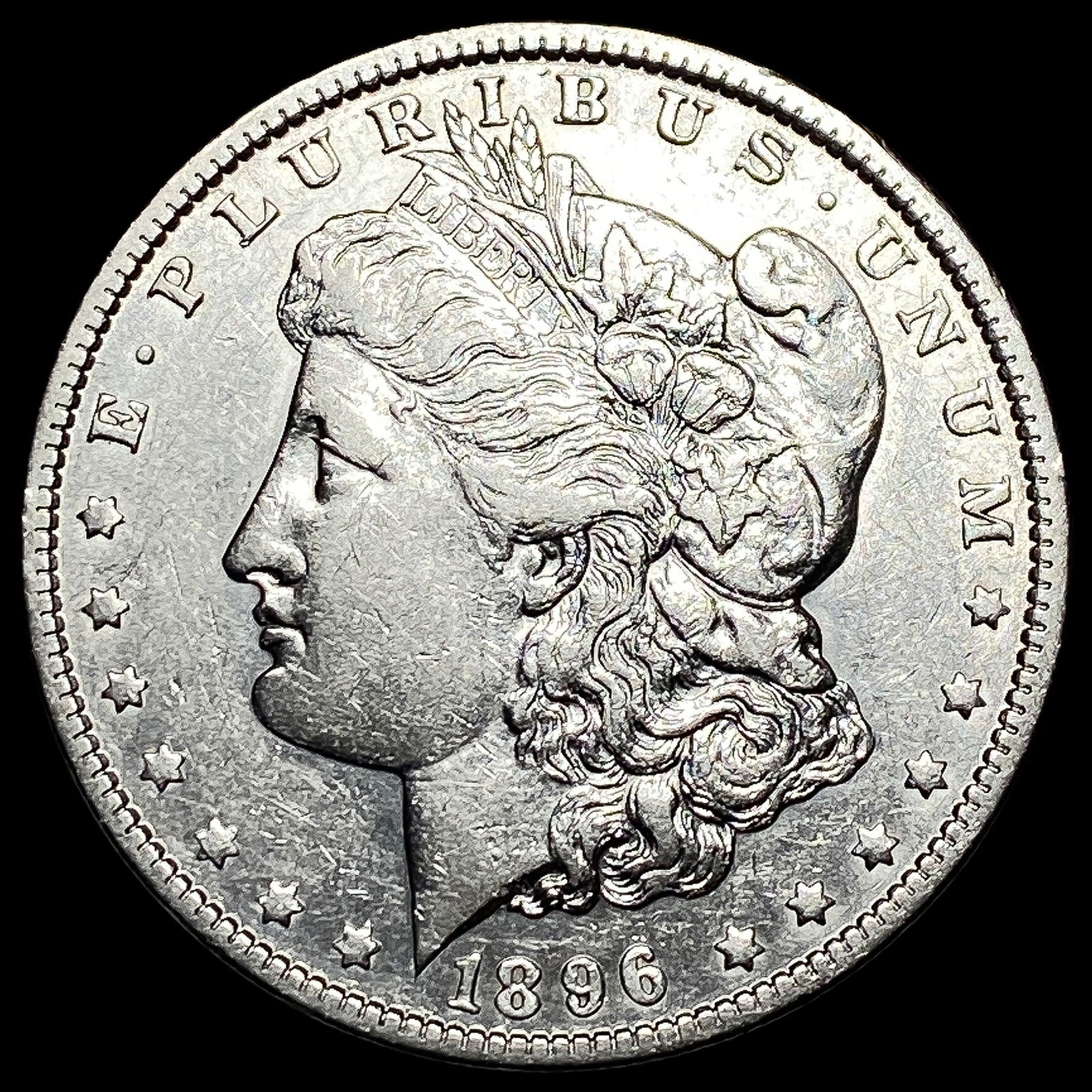 1896-O Silver Morgan Dollar NEARLY UNCIRCULATED: 1896-O Silver Morgan Dollar NEARLY UNCIRCULATED