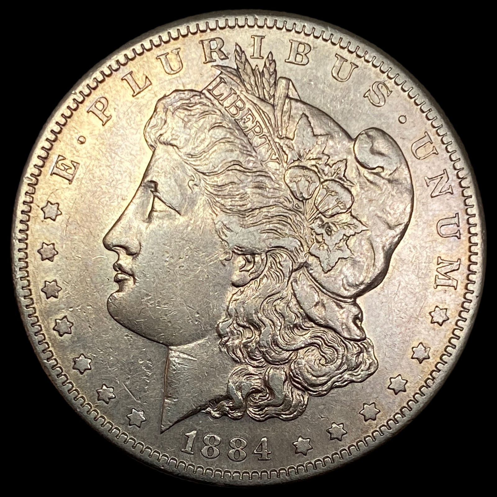 1884-S Silver Morgan Dollar CLOSELY UNCIRCULATED (1 of 2)