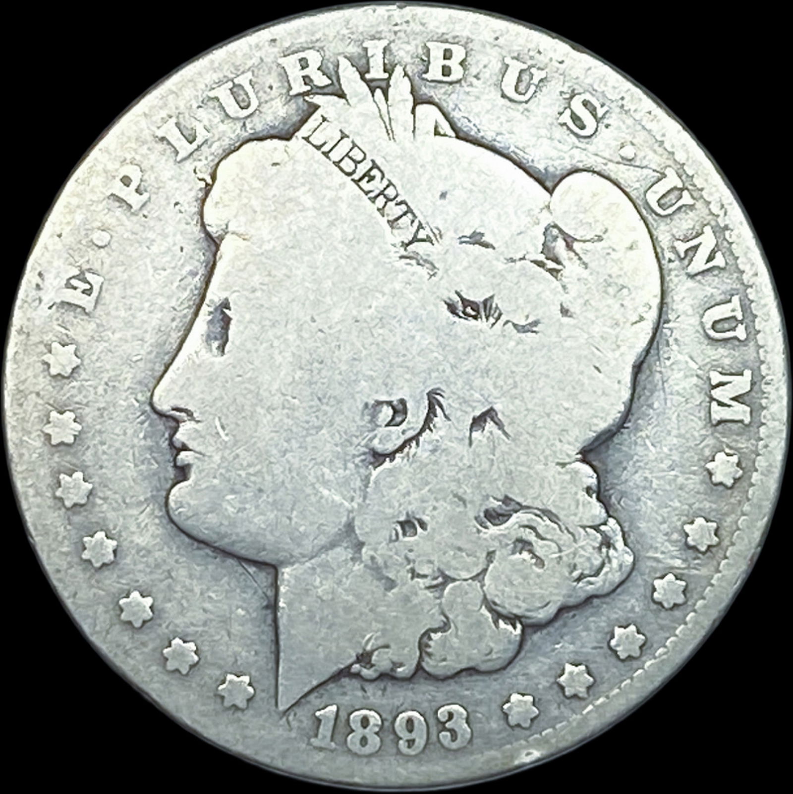 1893-O Silver Morgan Dollar NICELY CIRCULATED: 1893-O Silver Morgan Dollar NICELY CIRCULATED