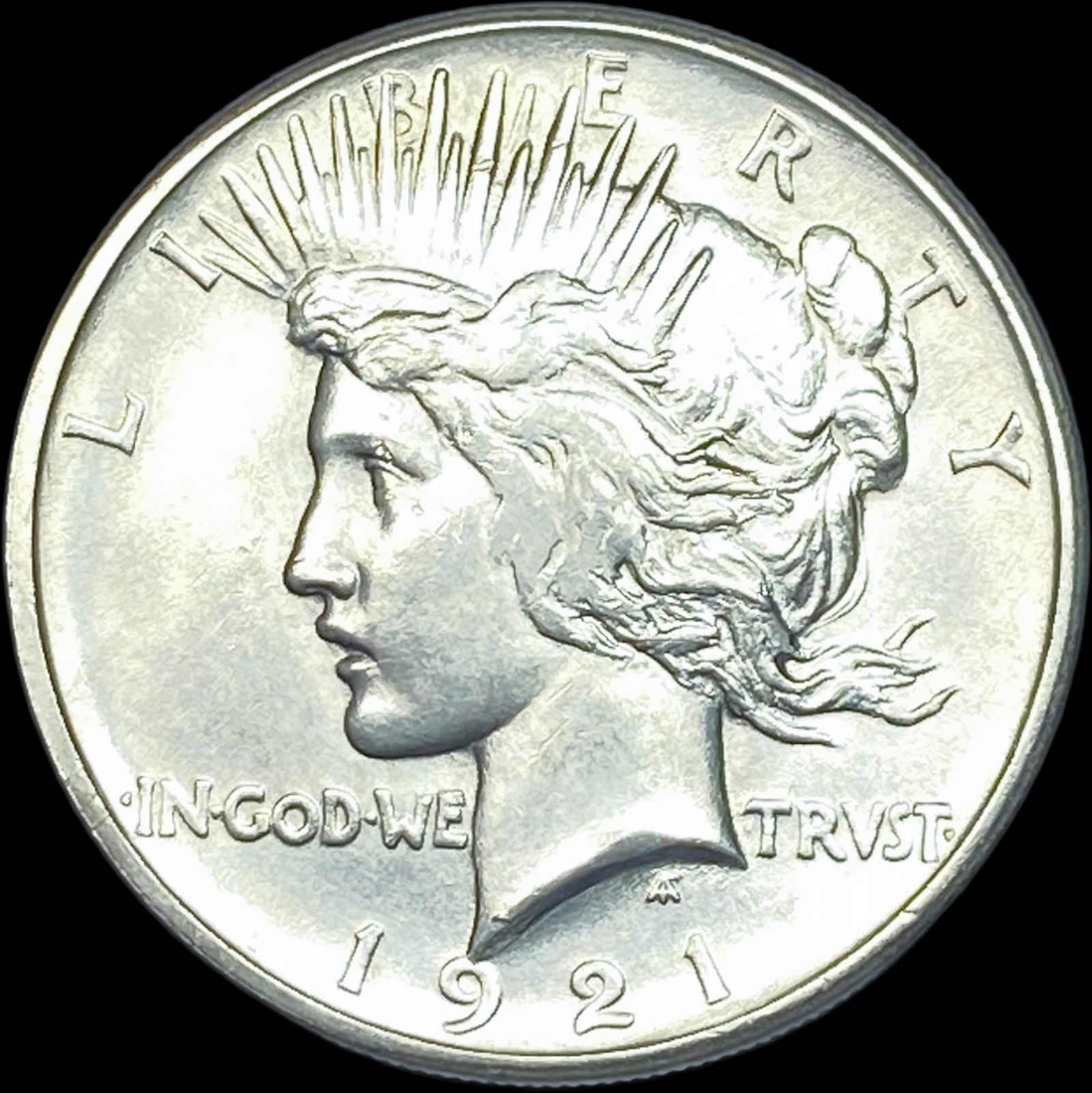 1921 Silver Peace Dollar UNCIRCULATED: 1921 Silver Peace Dollar UNCIRCULATED