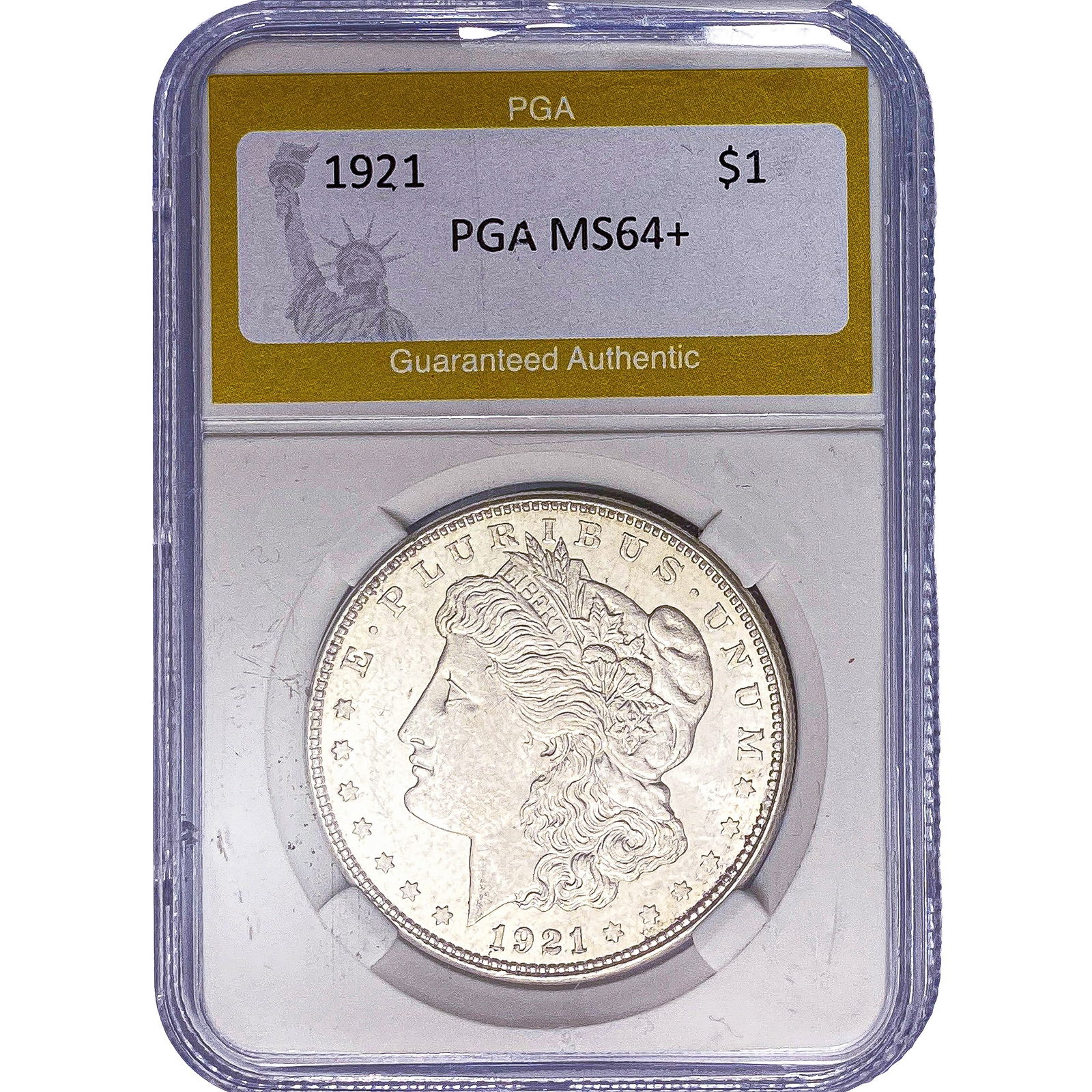 1921 Morgan Silver Dollar PGA MS64+ (1 of 2)
