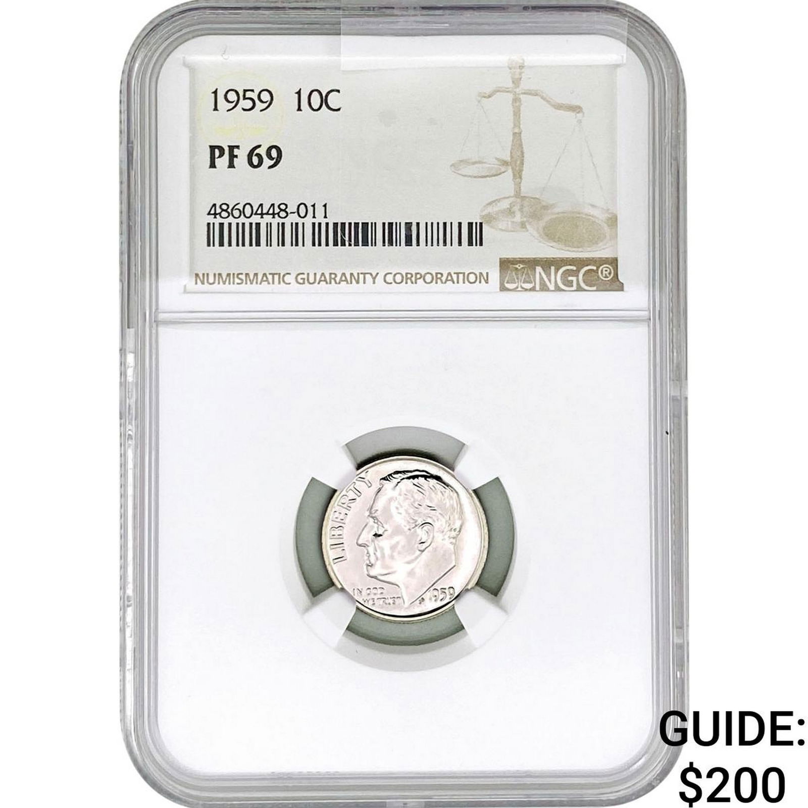 1959 Roosevelt Dime NGC PF69 (1 of 2)