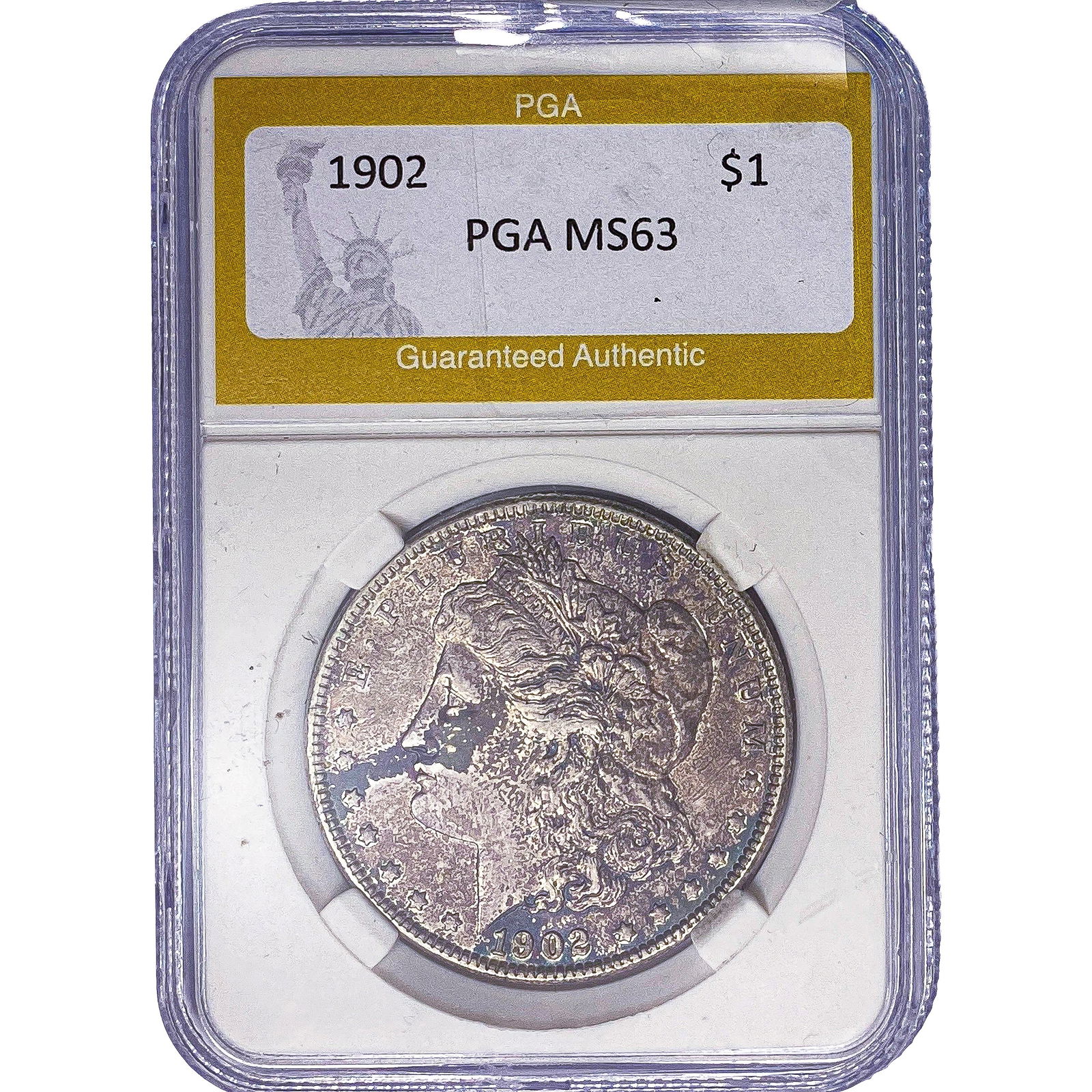 1902 Morgan Silver Dollar PGA MS63 (1 of 2)