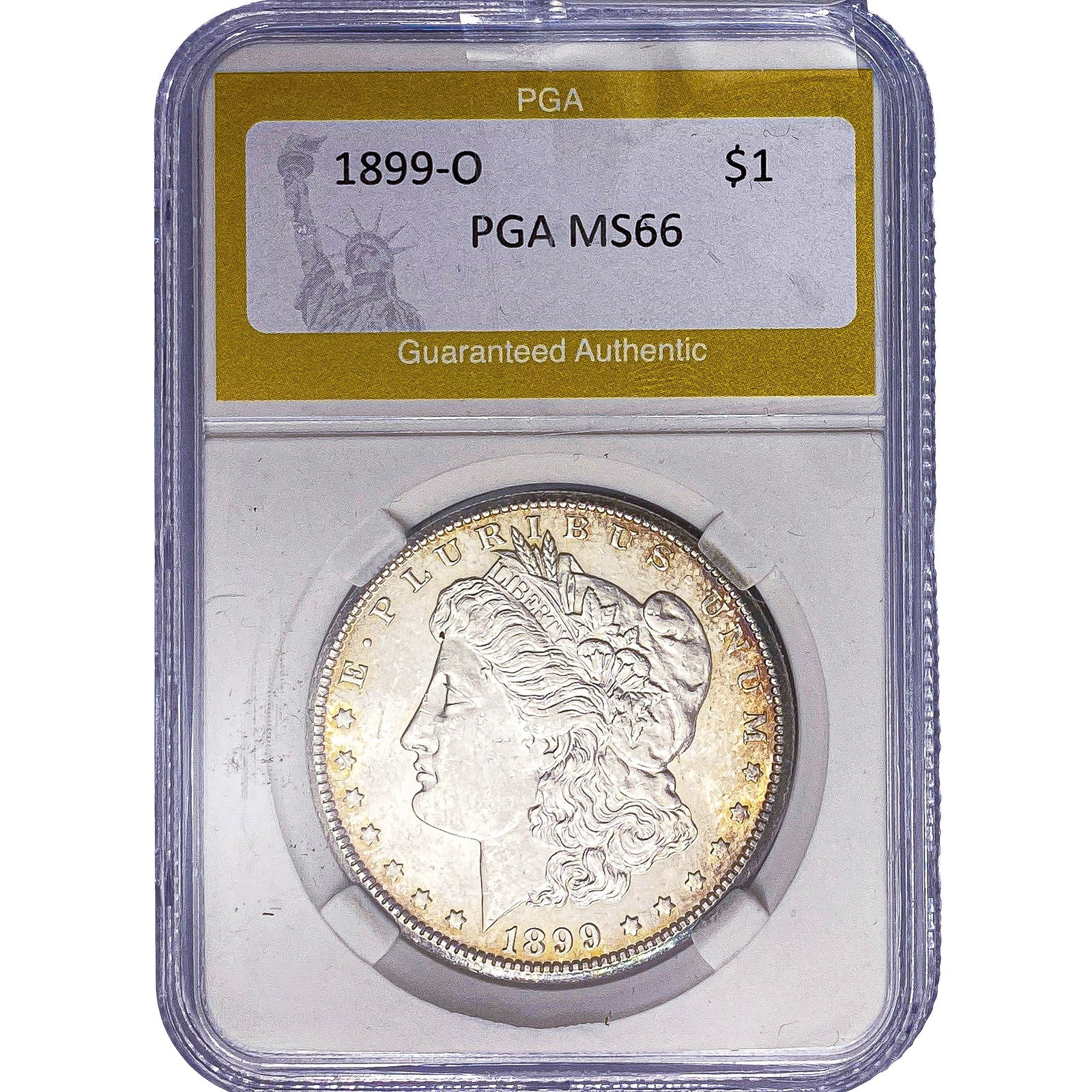 1899-O Morgan Silver Dollar PGA MS66 (1 of 2)