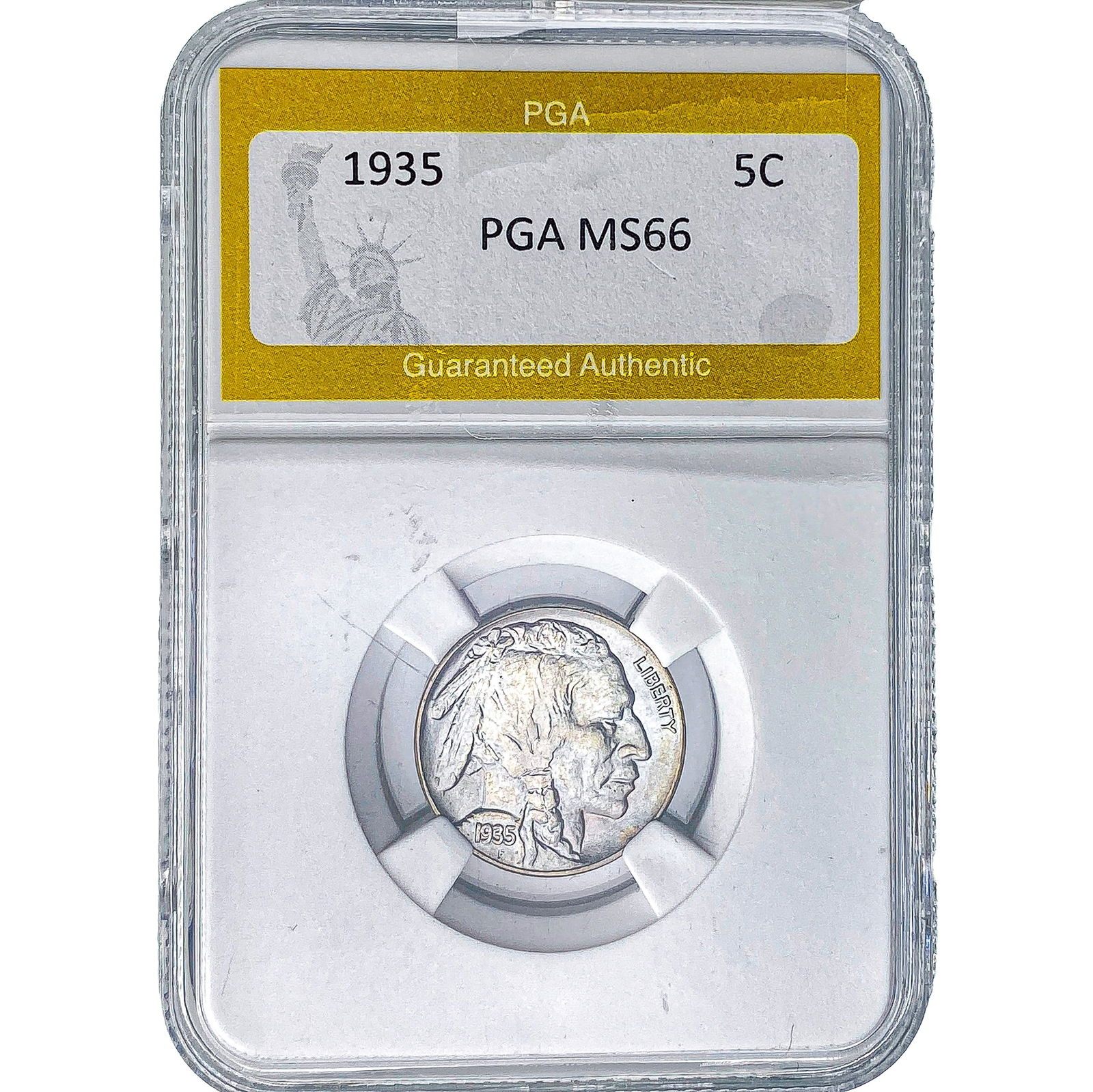 1935 Buffalo Nickel PGA MS66 (1 of 2)