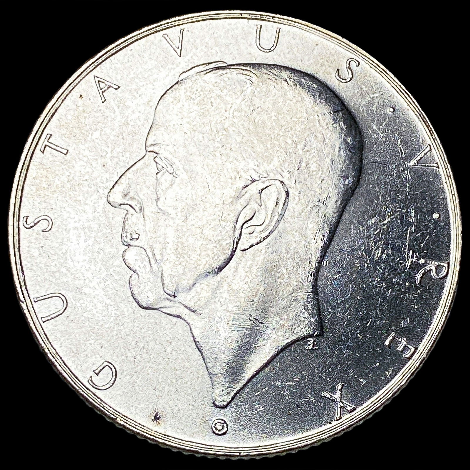 1938 Sweden Silver 2 Kroner UNCIRCULATED: 1938 Sweden Silver 2 Kroner UNCIRCULATED