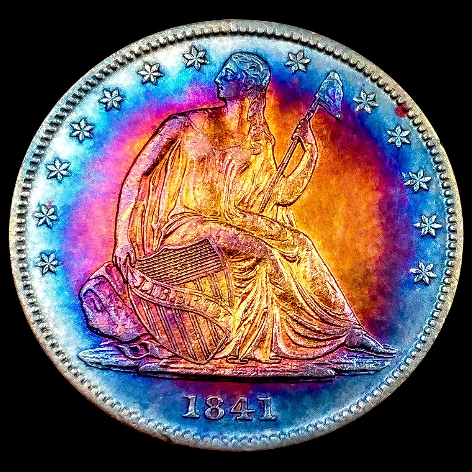 1841-O Seated Liberty Half Dollar: 1841-O Seated Liberty Half Dollar