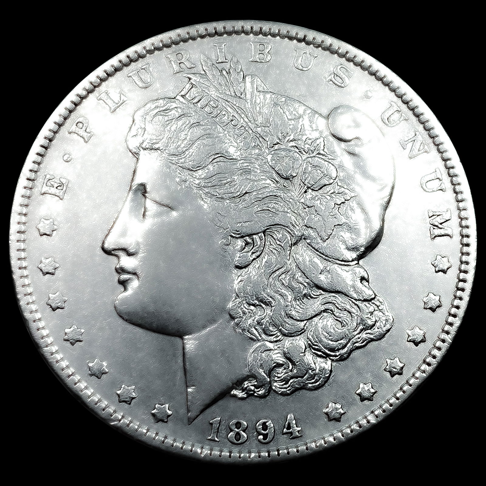 1894 Morgan Silver Dollar (1 of 2)
