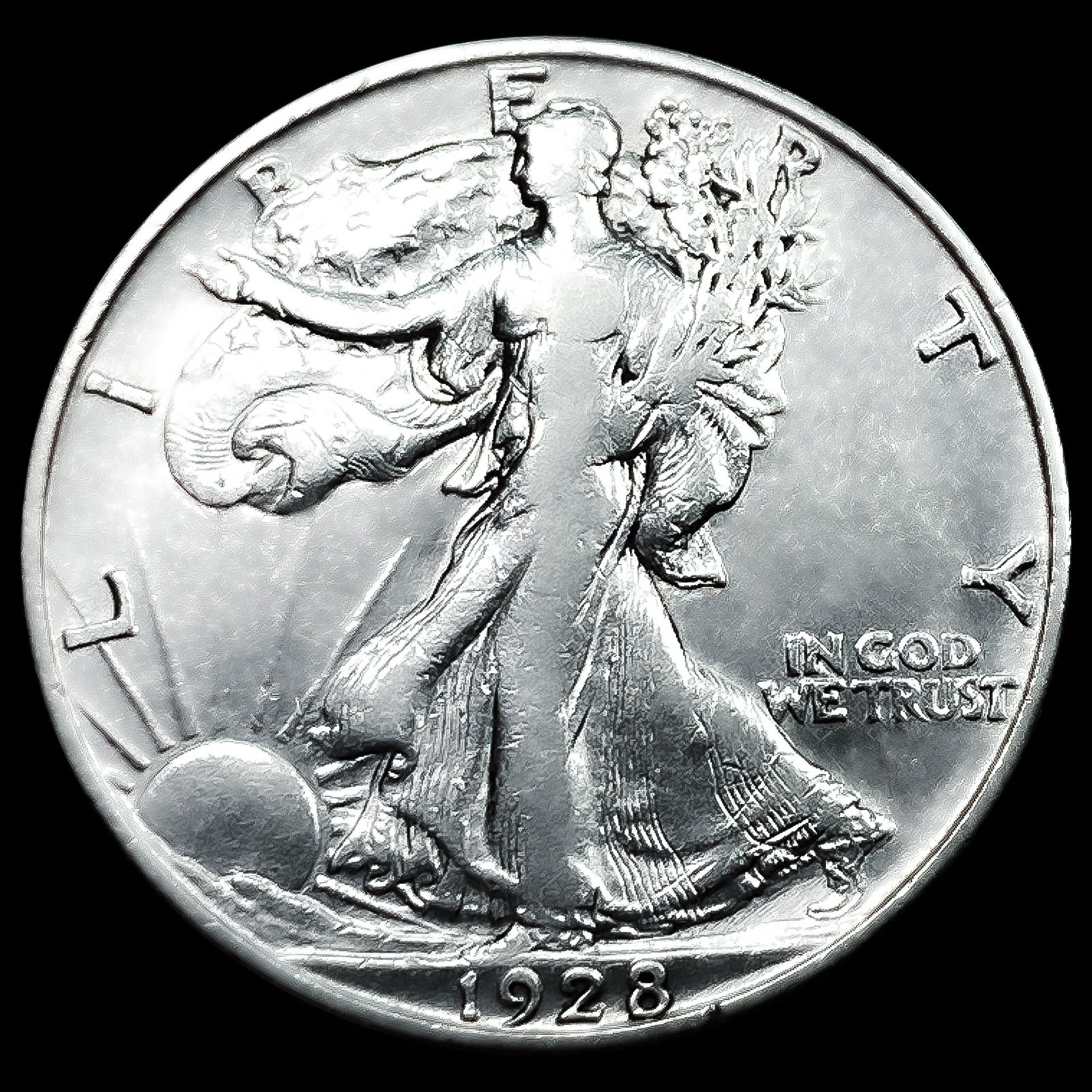 1928-S Walking Liberty Half Dollar (1 of 2)