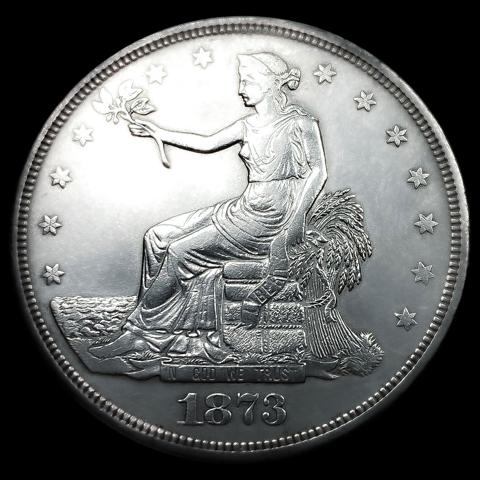 1873-CC Silver Trade Dollar: 1873-CC Silver Trade Dollar