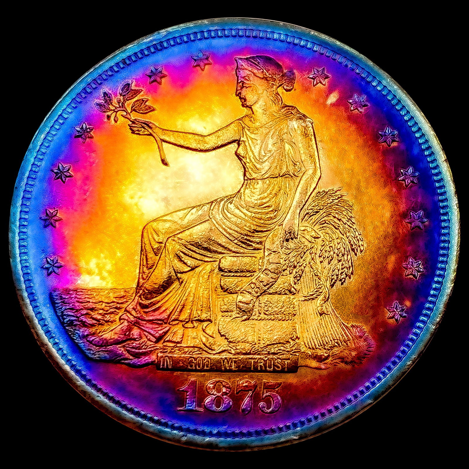 1875-S Silver Trade Dollar: 1875-S Silver Trade Dollar