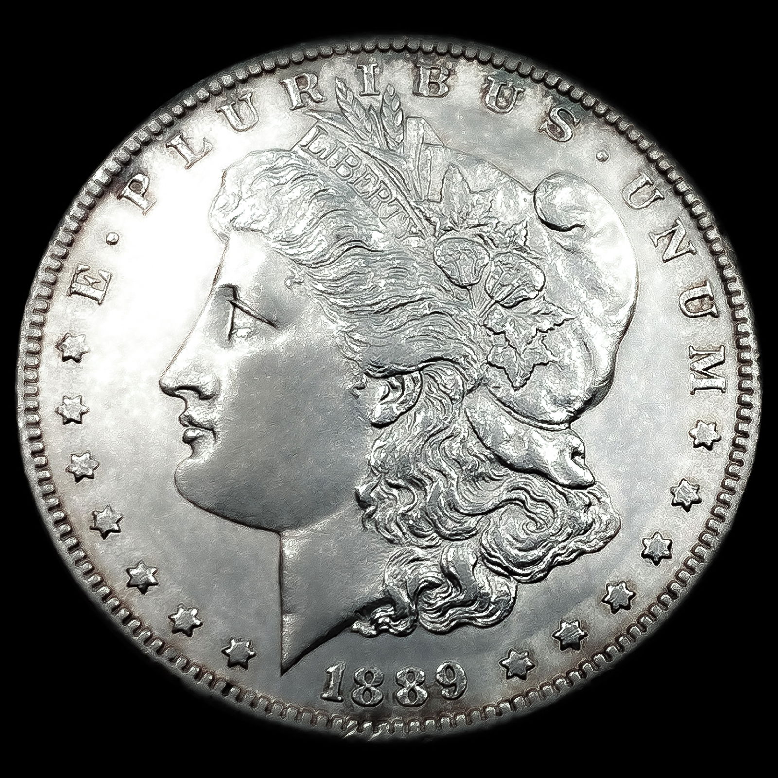 1889-CC Morgan Silver Dollar (1 of 2)