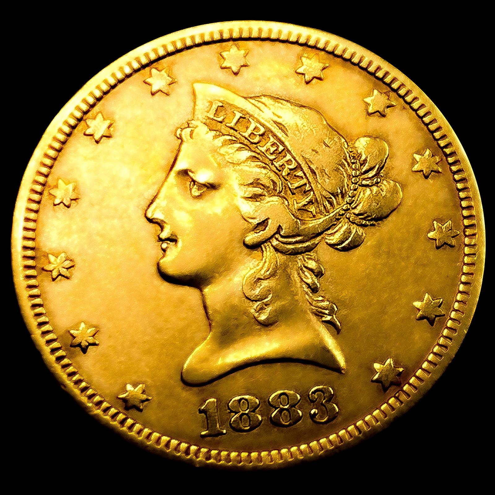 1883-O $10 Gold Eagle: 1883-O $10 Gold Eagle
