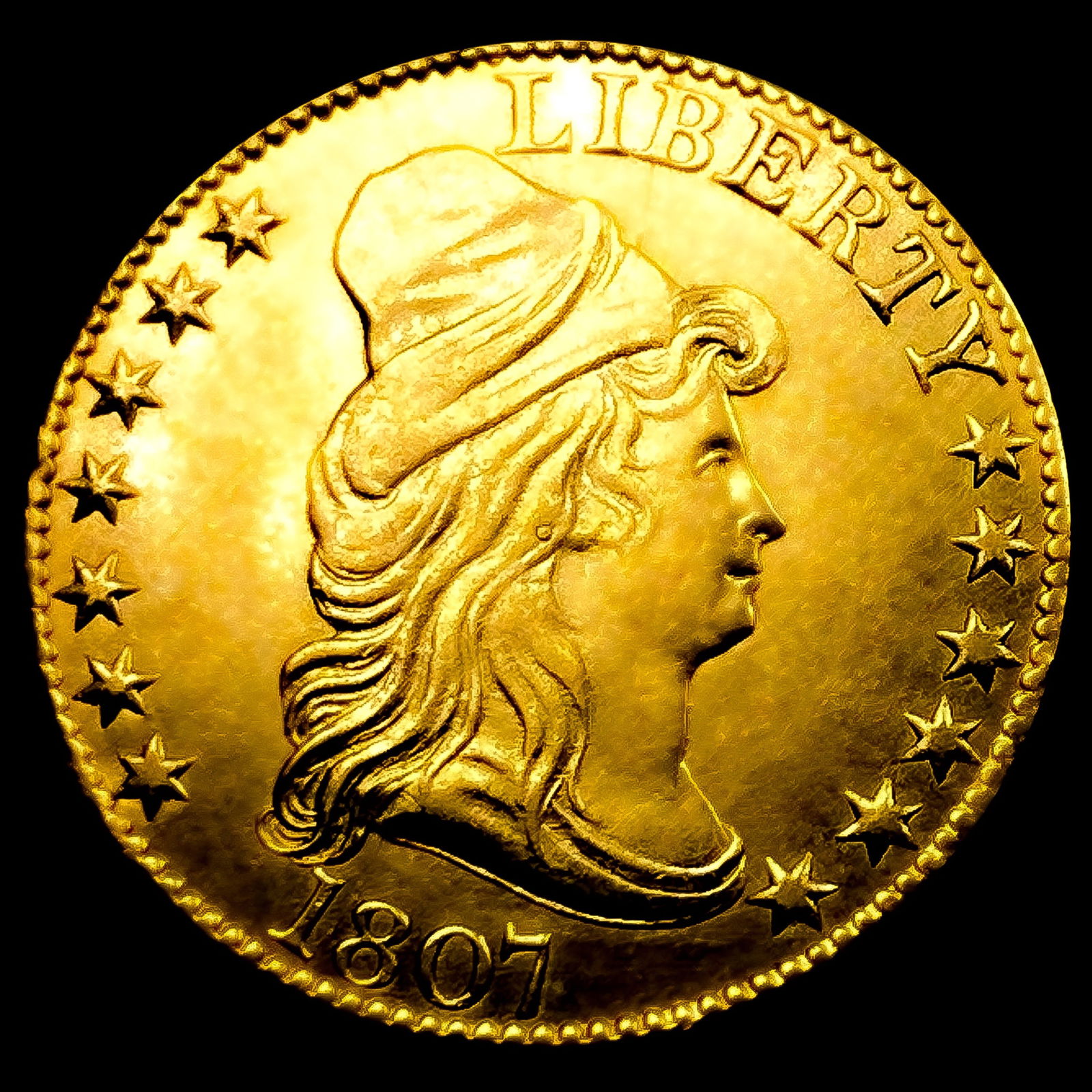 1807 $5 Gold Half Eagle: 1807 $5 Gold Half Eagle