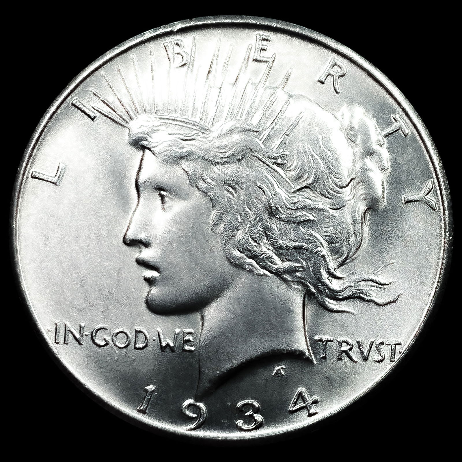 1934-S Silver Peace Dollar: 1934-S Silver Peace Dollar