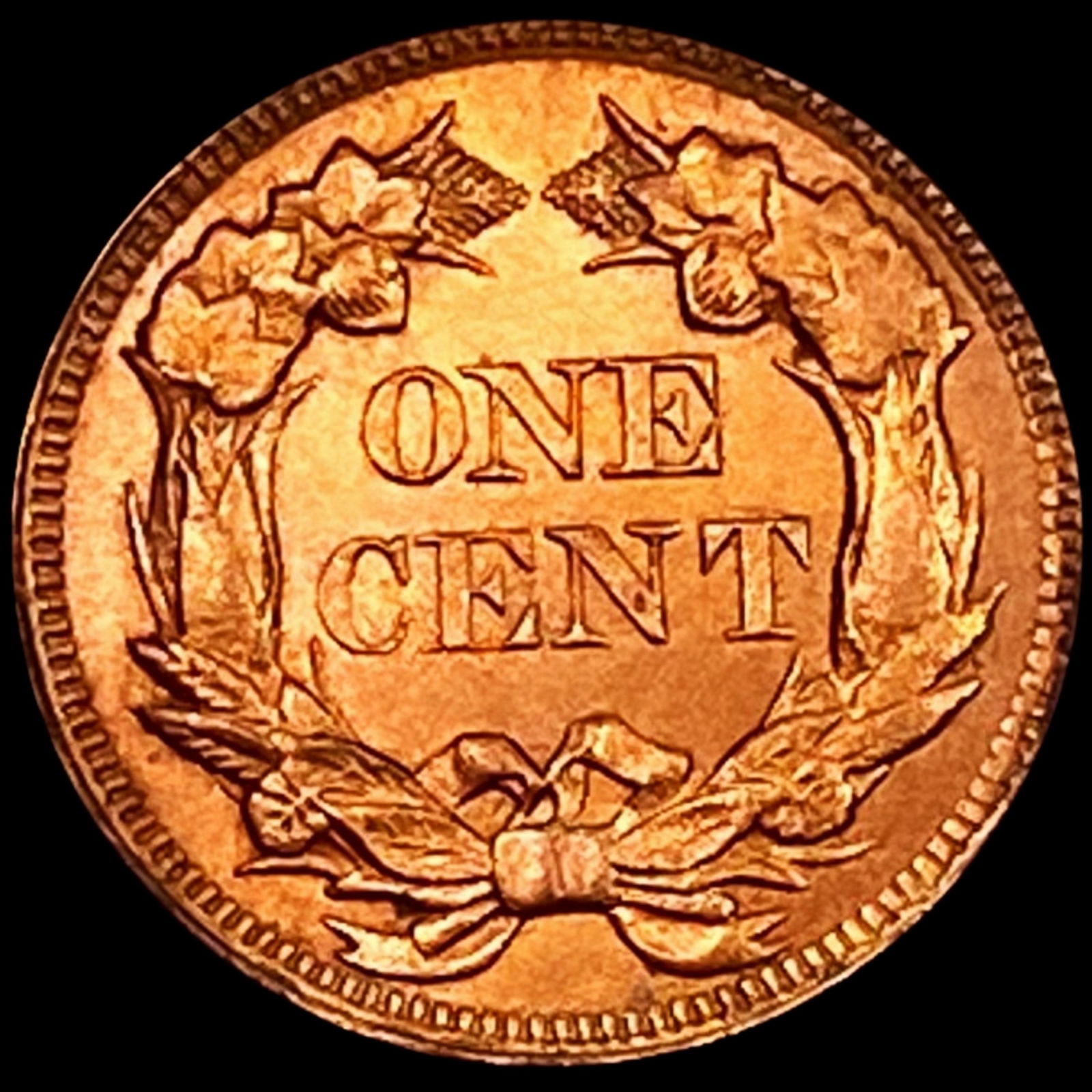 1858/7 Flying Eagle Cent GEM BU - 2