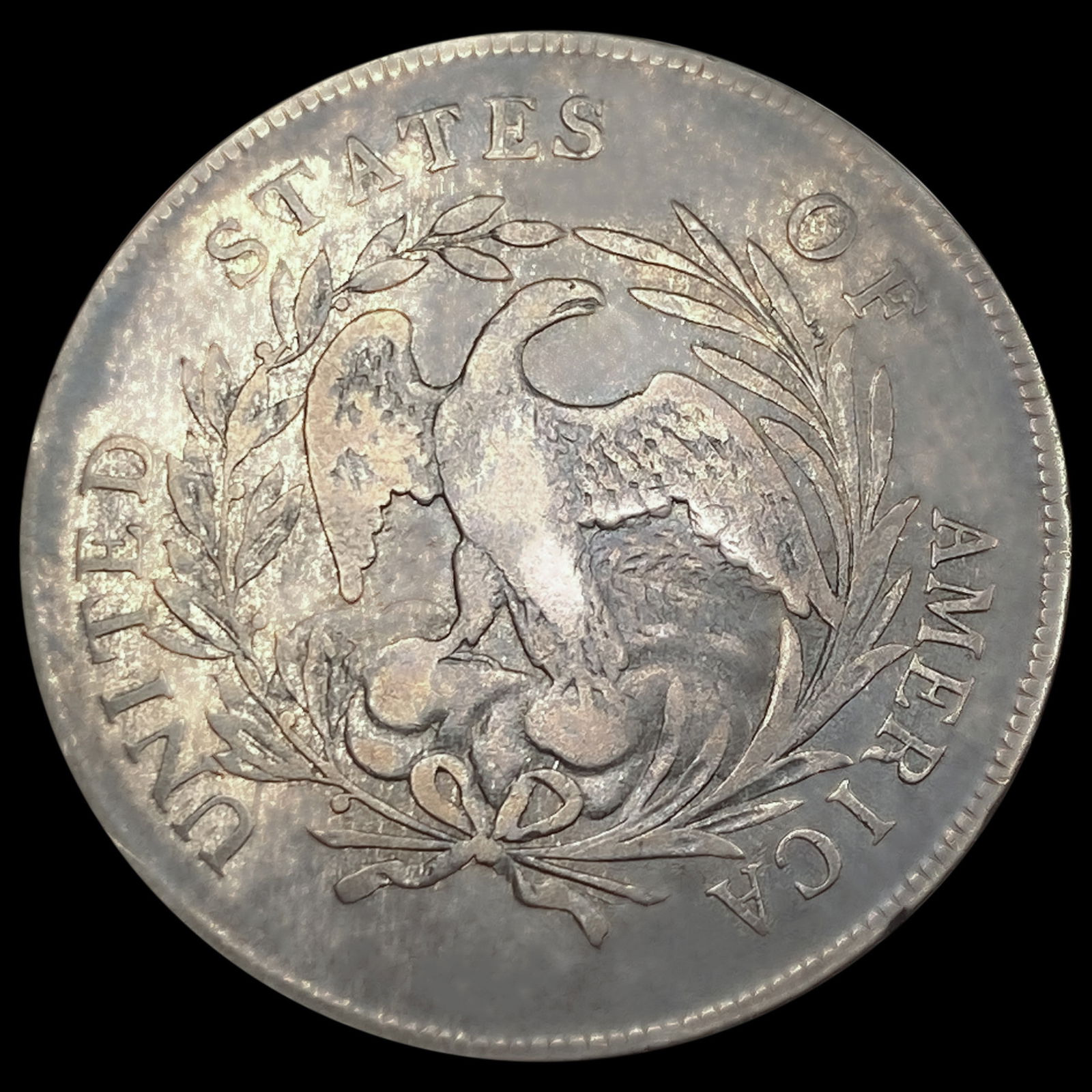 1795 Centered Bust Draped Bust Dollar NEARLY UNCIRCULATED - 2