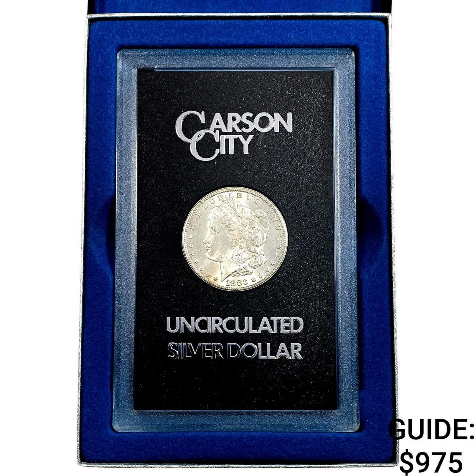 1883-CC Morgan Silver Dollar UNC (1 of 3)