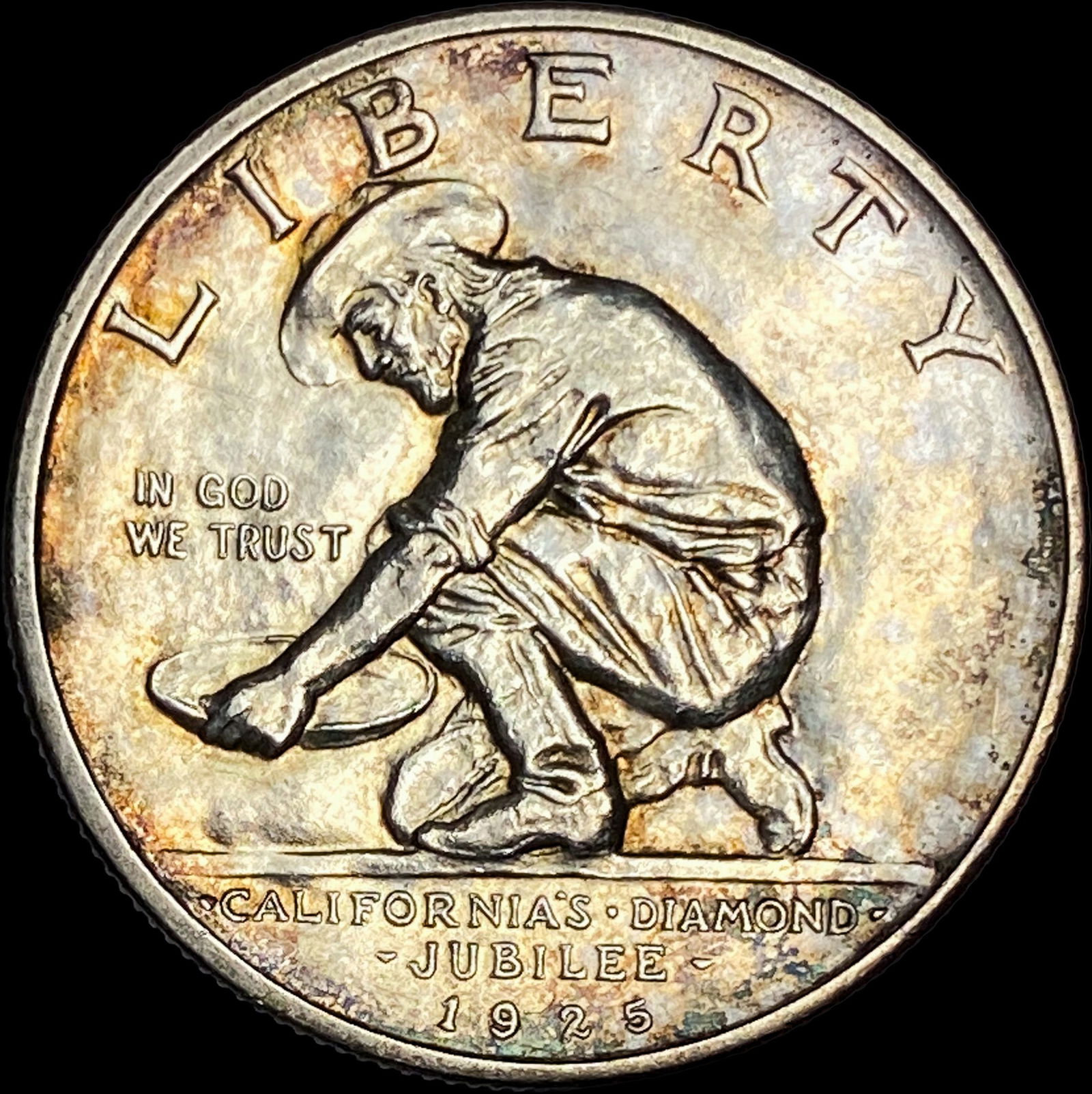 1925-S Silver California Jubilee Half Dollar UNCIRCULATED (1 of 2)