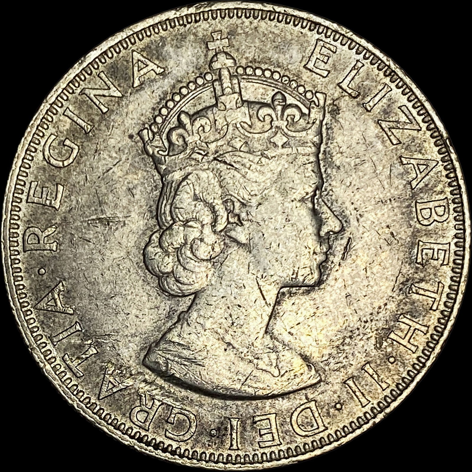 1964 Bermuda Silver Crown CLOSELY UNCIRCULATED (1 of 2)