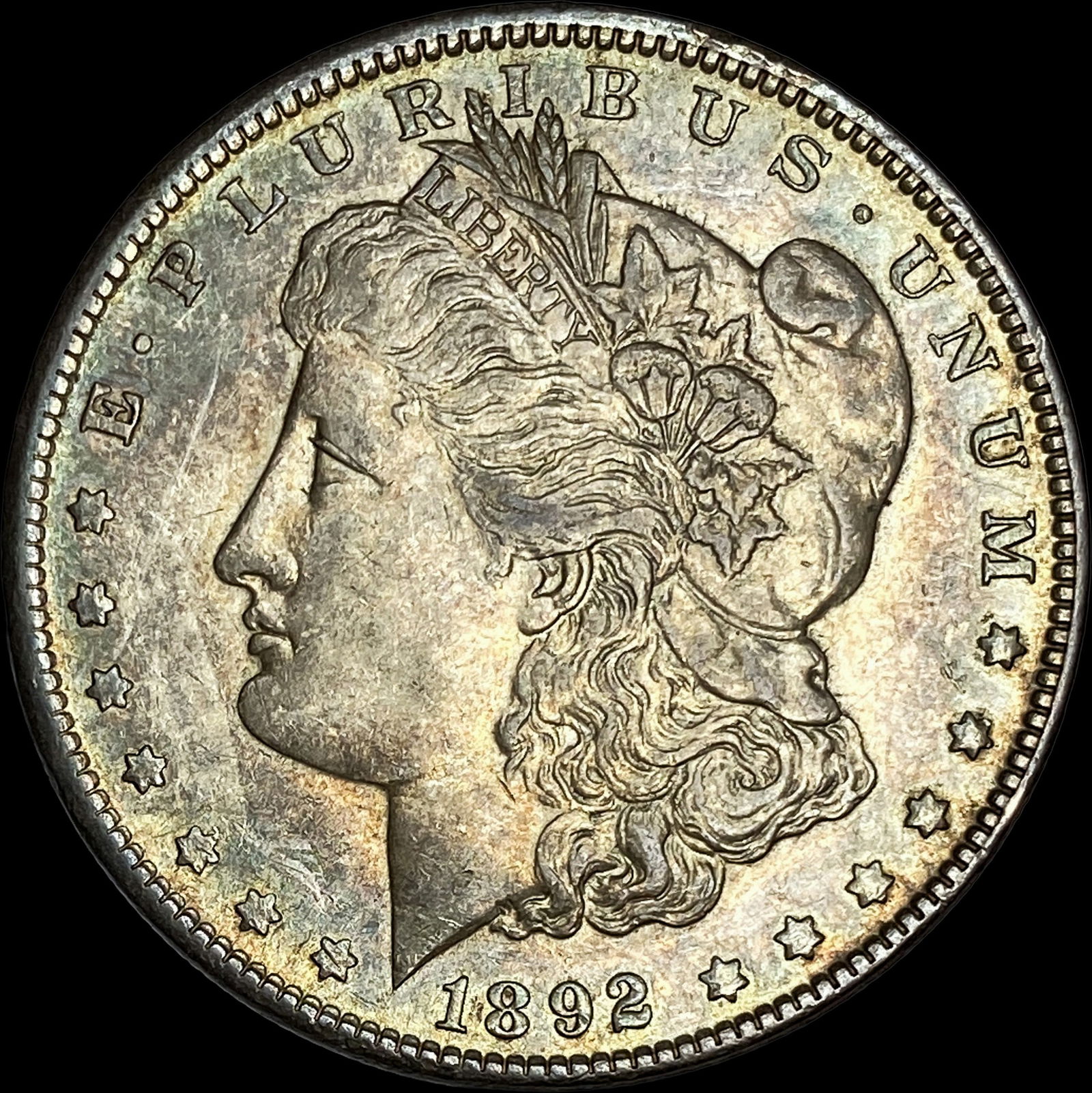 1892 Morgan Silver Dollar CHOICE AU (1 of 2)