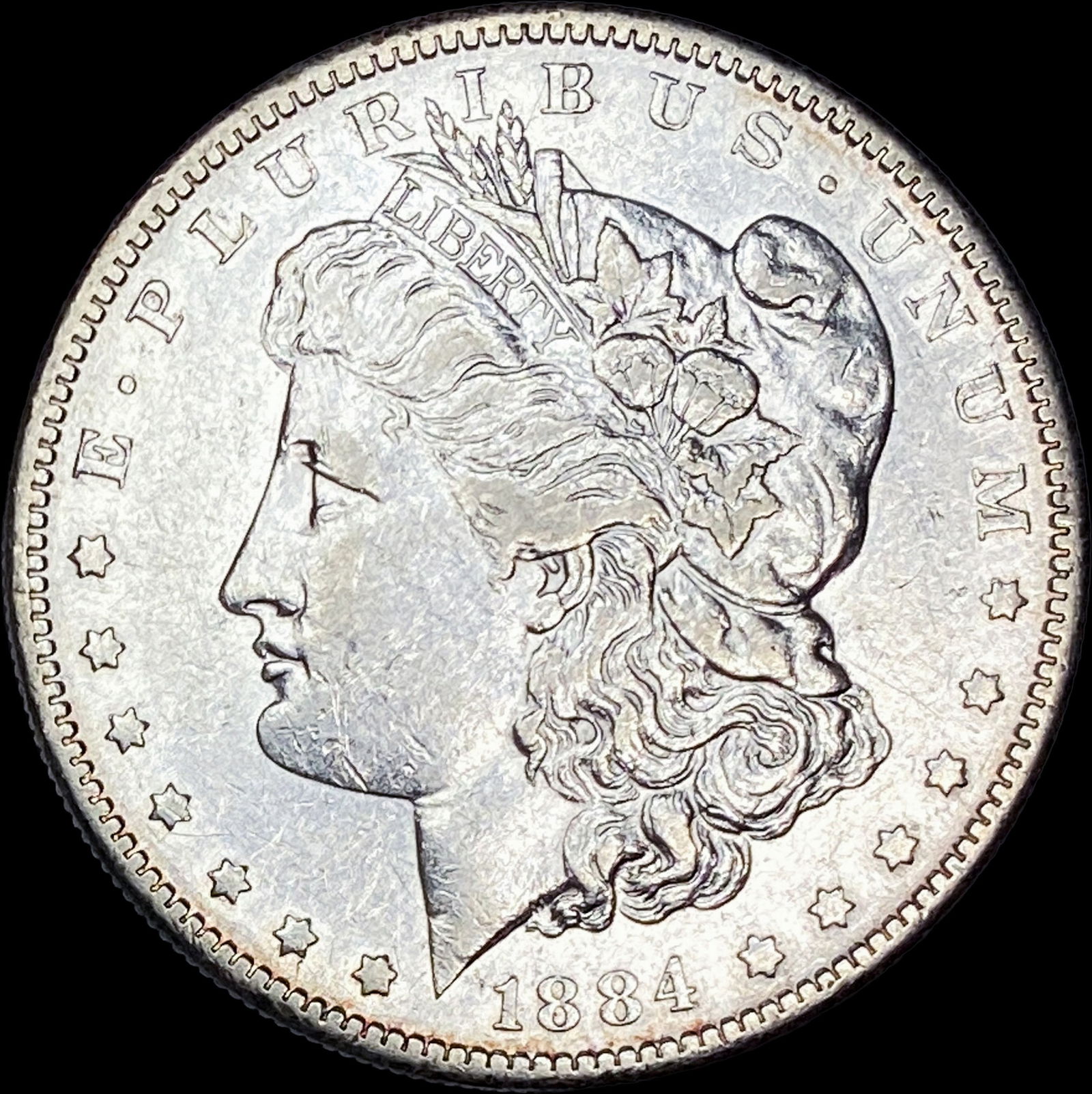 1884-S Silver Morgan Dollar CLOSELY UNCIRCULATED (1 of 2)