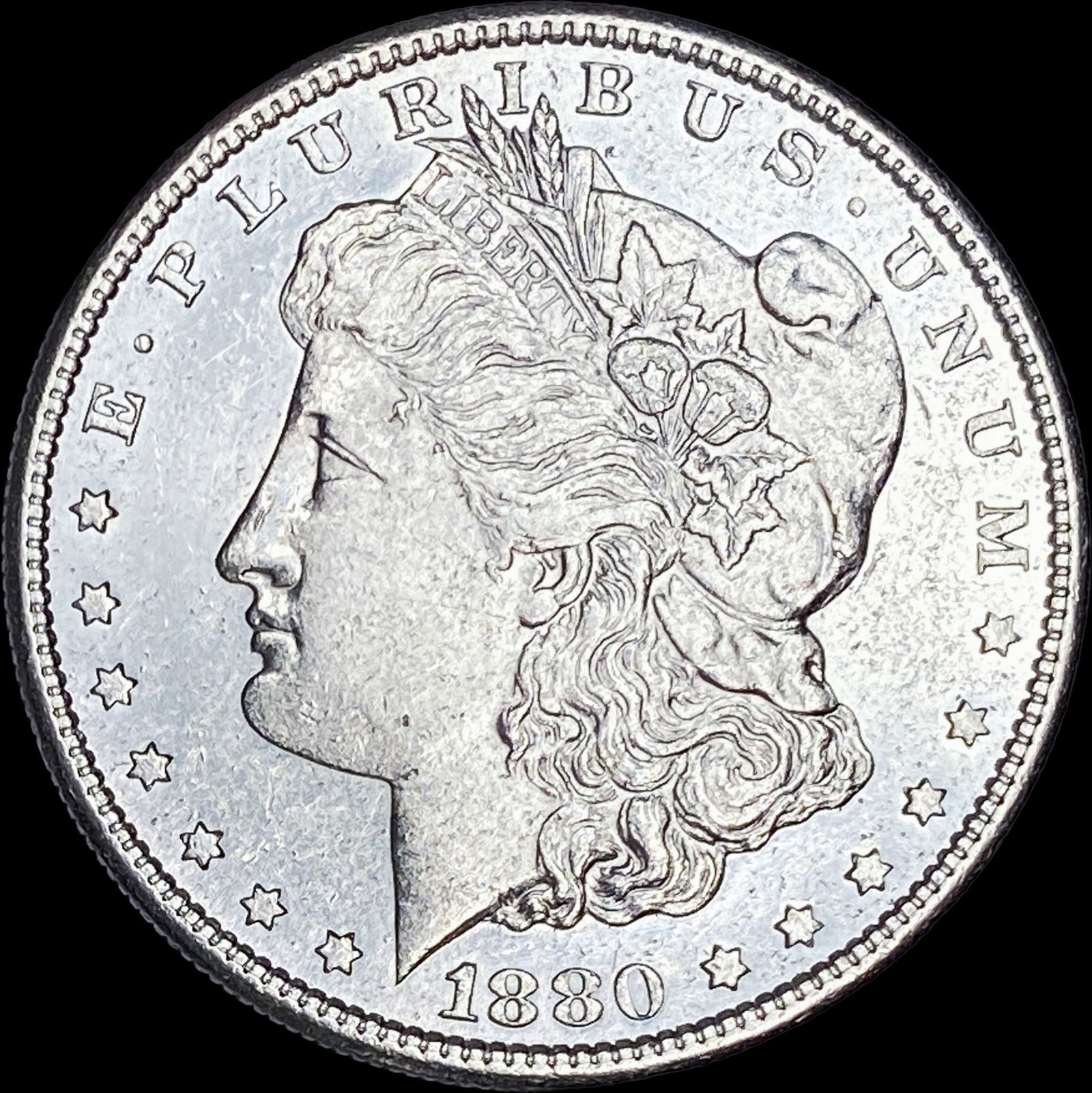 1880-S Silver Morgan Dollar CHOICE AU (1 of 2)