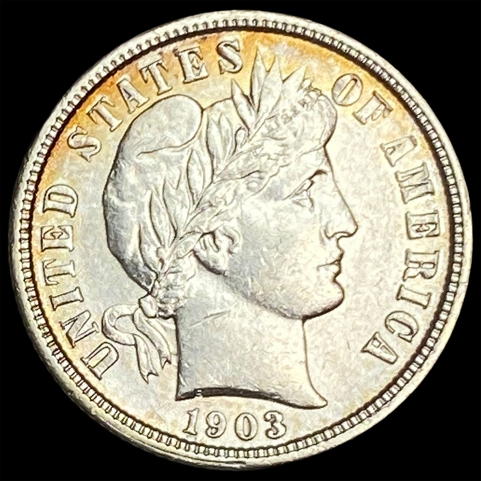 1903 Silver Barber Dime CHOICE AU (1 of 2)