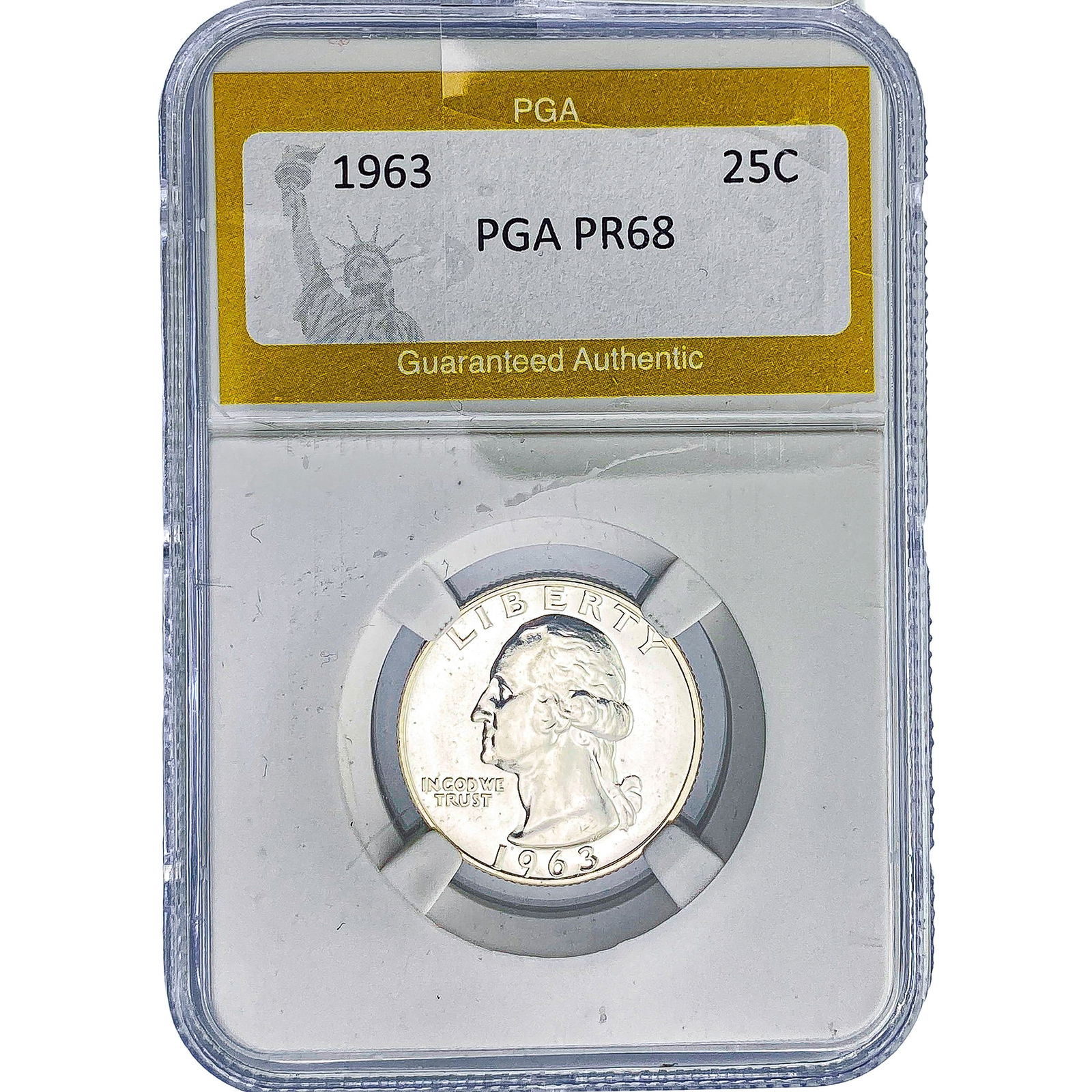1963 Washington Silver Quarter PGA PR68 (1 of 2)