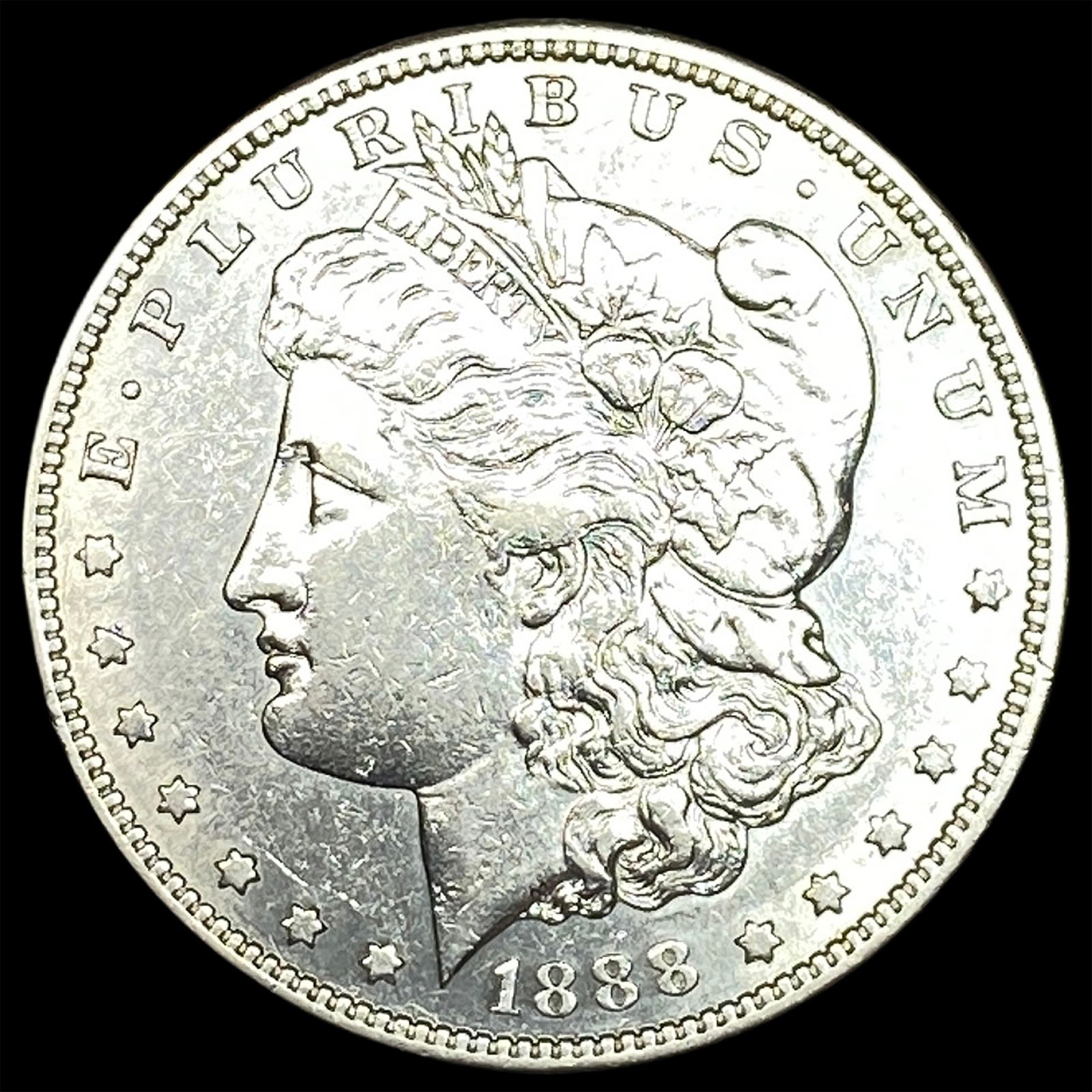 1888-S Silver Morgan Dollar CLOSELY UNCIRCULATED (1 of 2)
