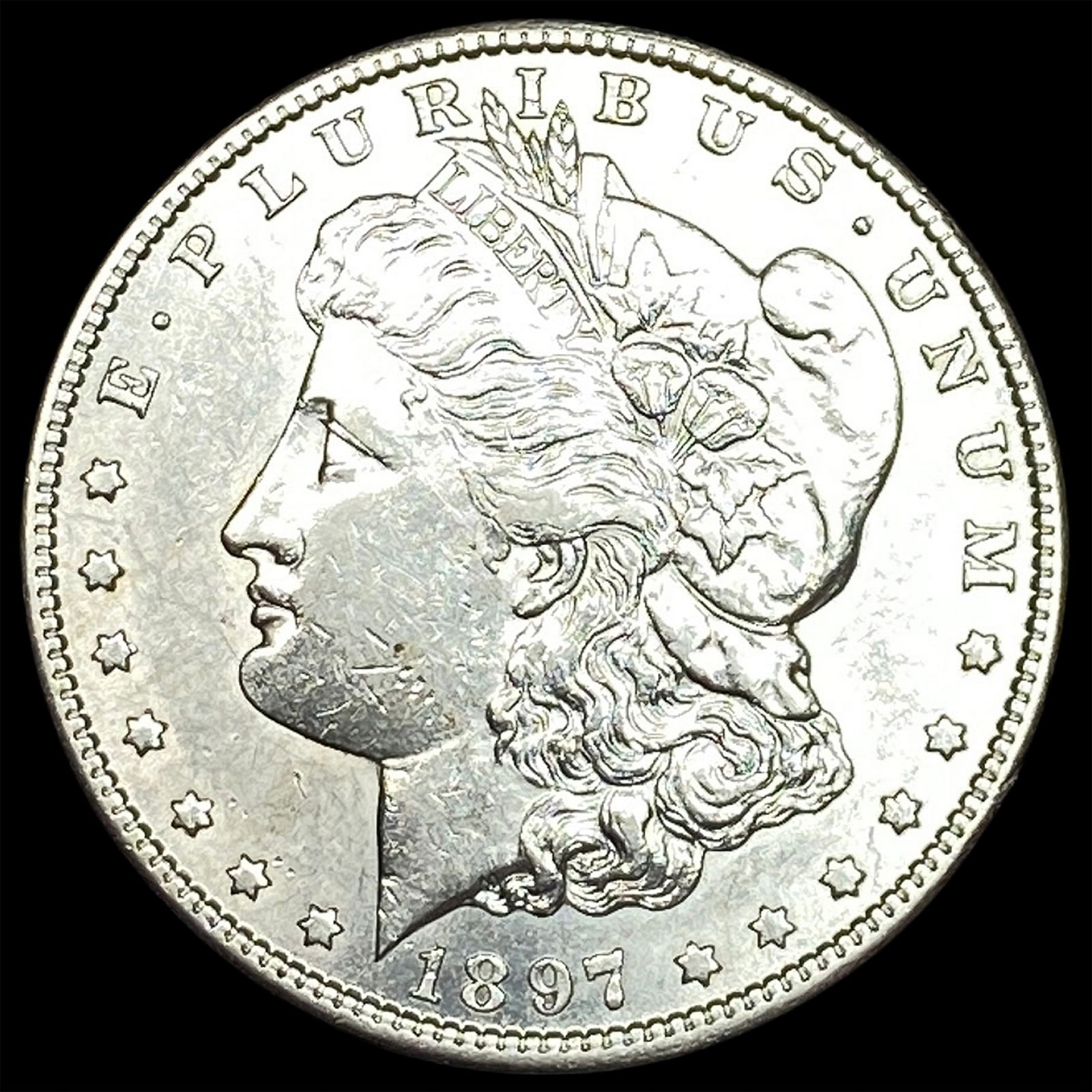 1897-S Silver Morgan Dollar UNCIRCULATED: 1897-S Silver Morgan Dollar UNCIRCULATED