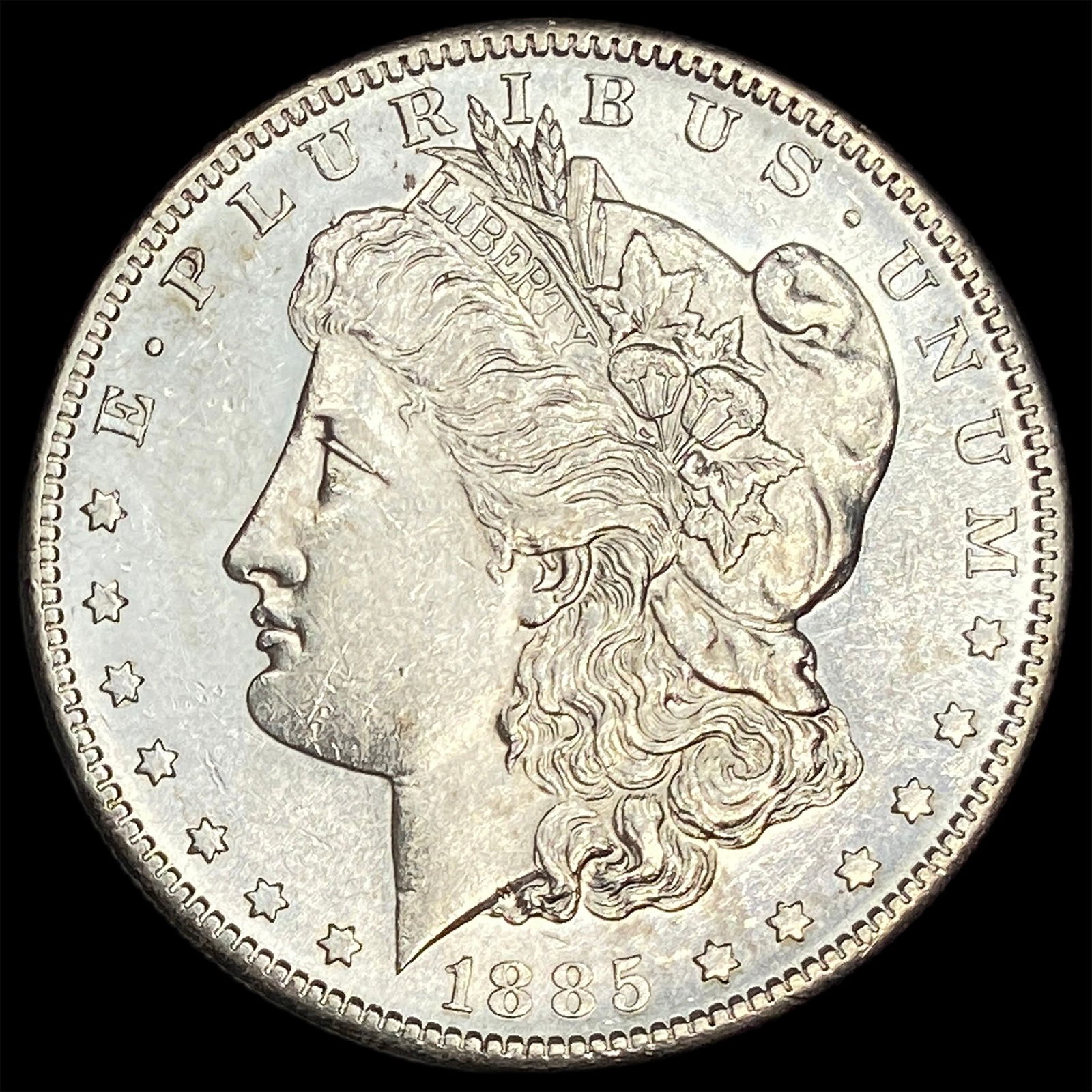 1885-S Silver Morgan Dollar CHOICE AU (1 of 2)