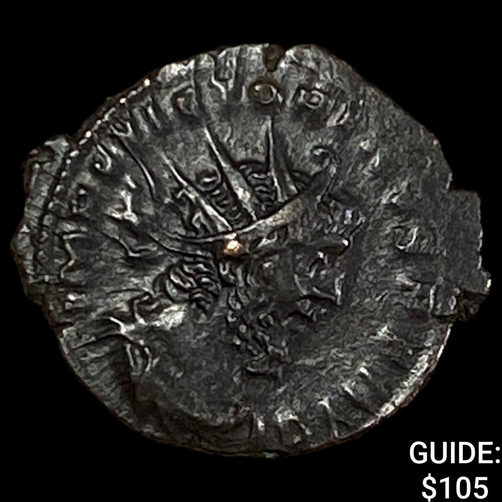 Gallic Empire Victorinus 269-271 Bi Antoninianus CHOICE AU: Gallic Empire Victorinus 269-271 Bi Antoninianus CHOICE AU
